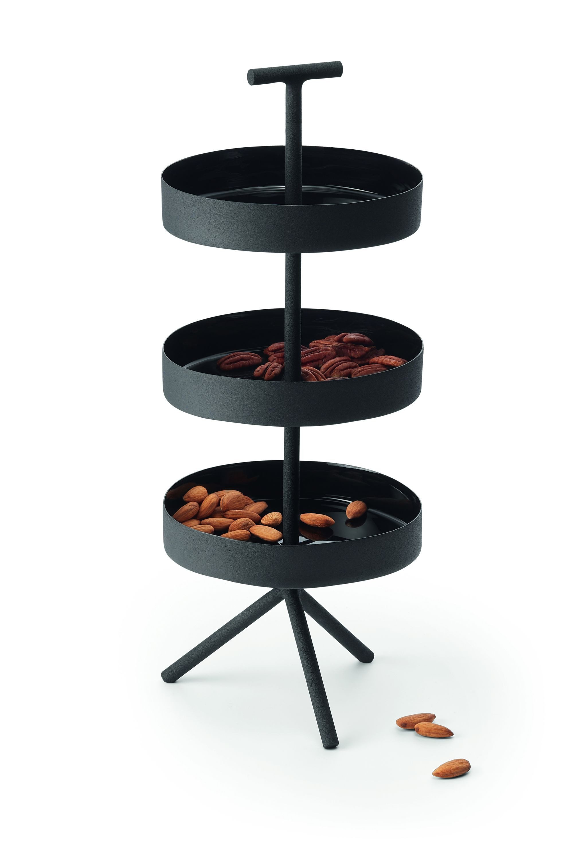 PHILIPPI Etagere, Aluminium, Aluminium, emailliert, pulverbeschichtet, 39 cm (h)