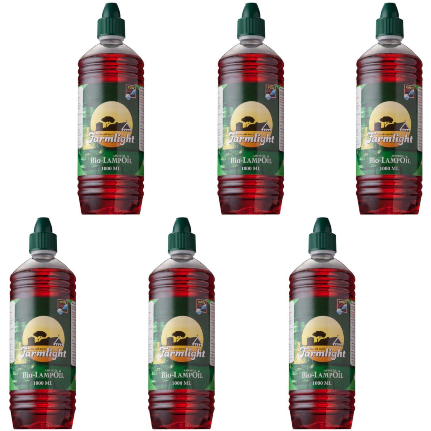 Lampenöl 6 Liter Bio Lampenöl rot