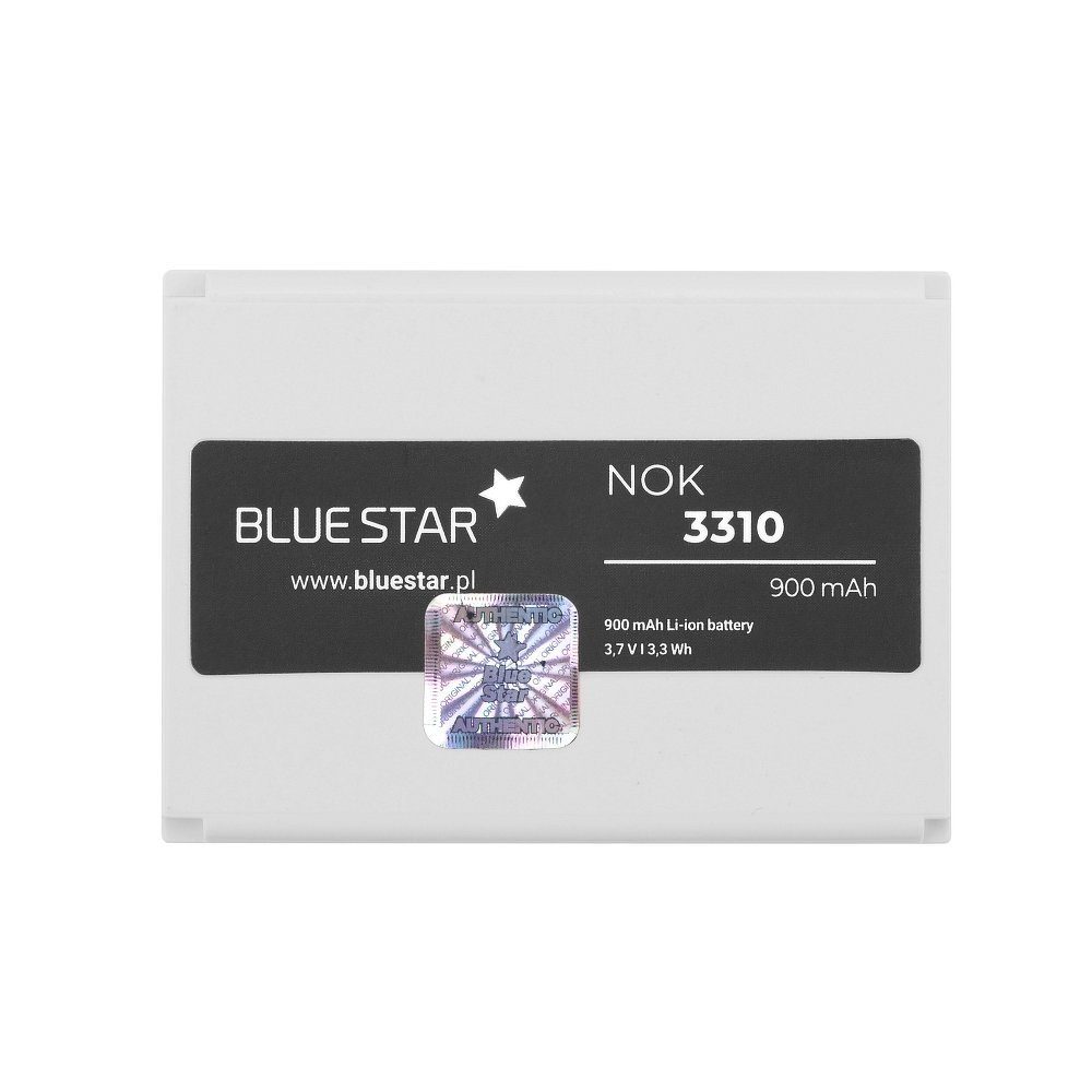 BlueStar Bluestar Akku Ersatz kompatibel mit Nokia 3310 / 3330 / 3510 / 3410 / 3510i 900 mAh Austausch Batterie Handy Accu Nokia BLC-2 Smartphone-Akku