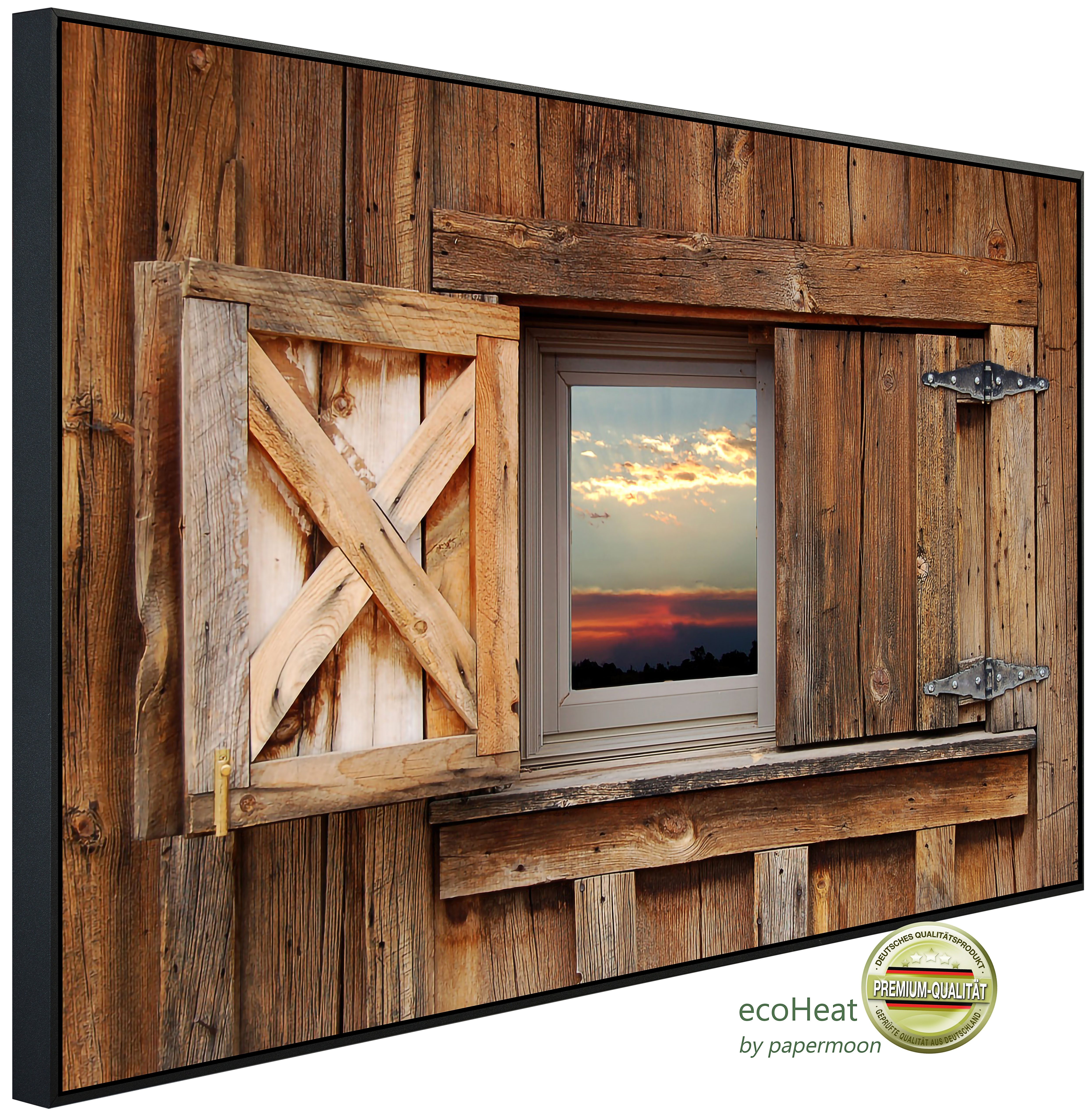 Papermoon Infrarotheizung INFRAROT-BILD-HEIZUNG, Scheunenfenster, TÜV-Rhein günstig online kaufen