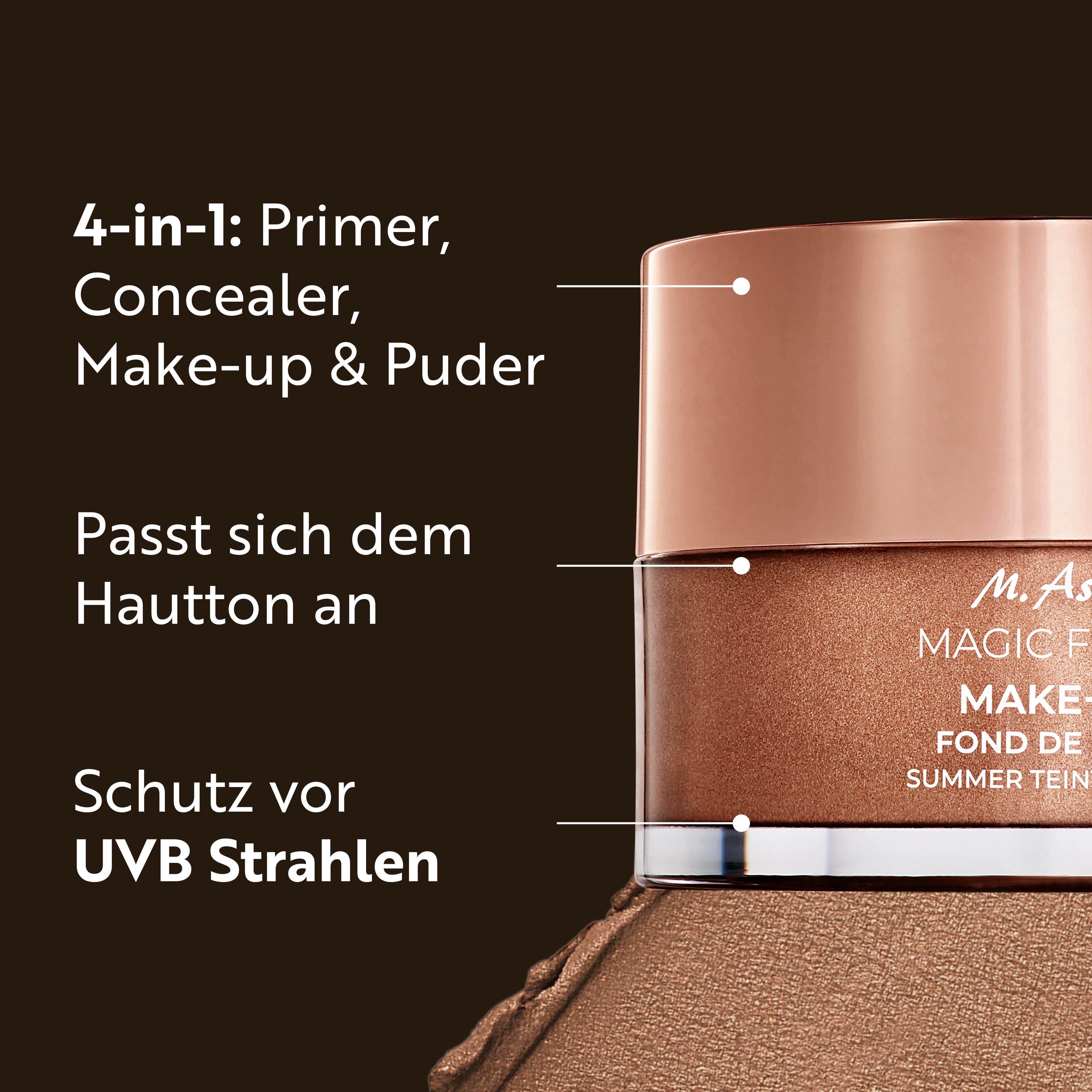 asambeauty Foundation Make-up Mousse Summer Teint LSF 30