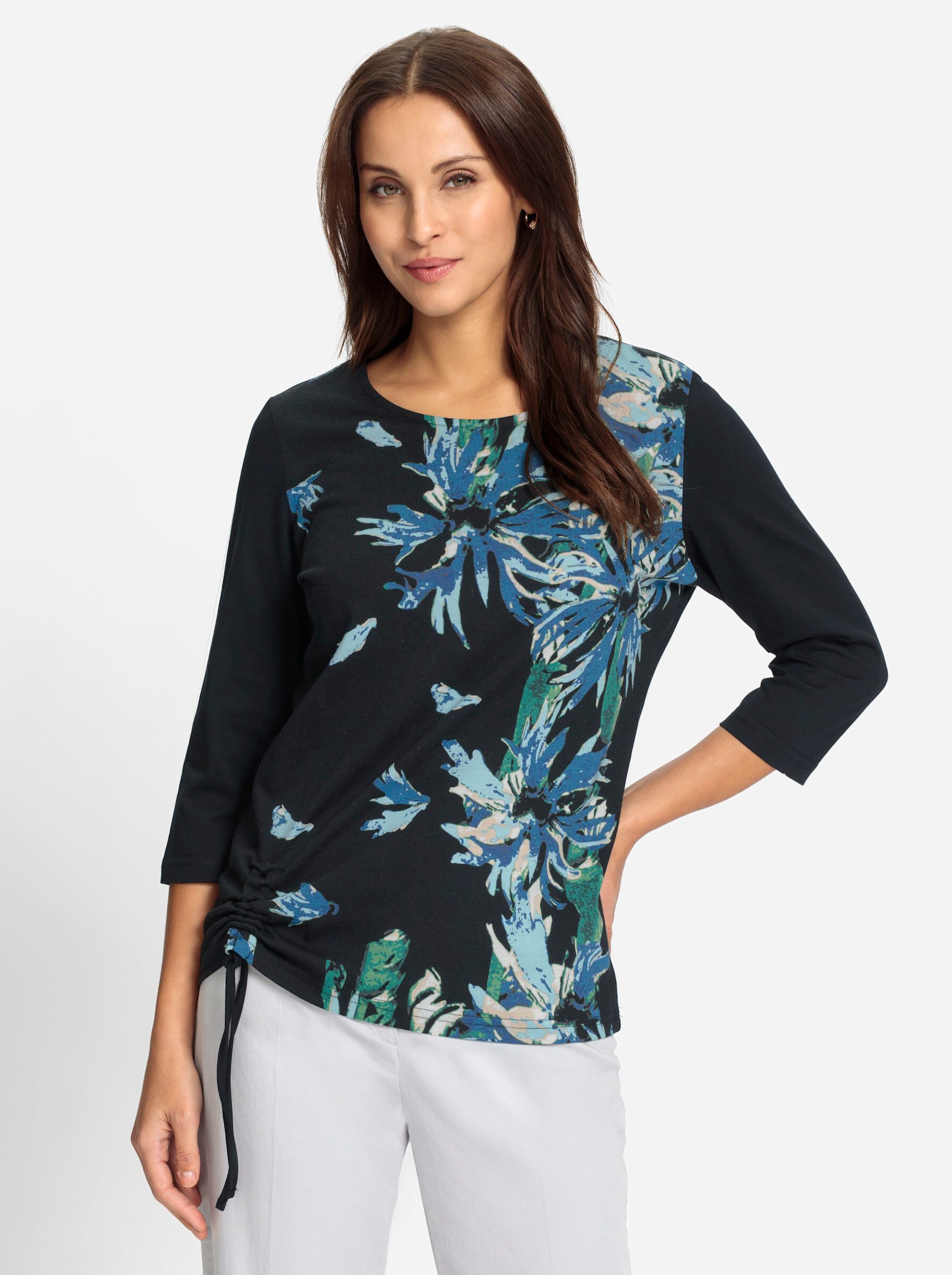 Lady 3/4-Arm-Shirt "3/4-Arm-Shirt", (1 tlg.) günstig online kaufen