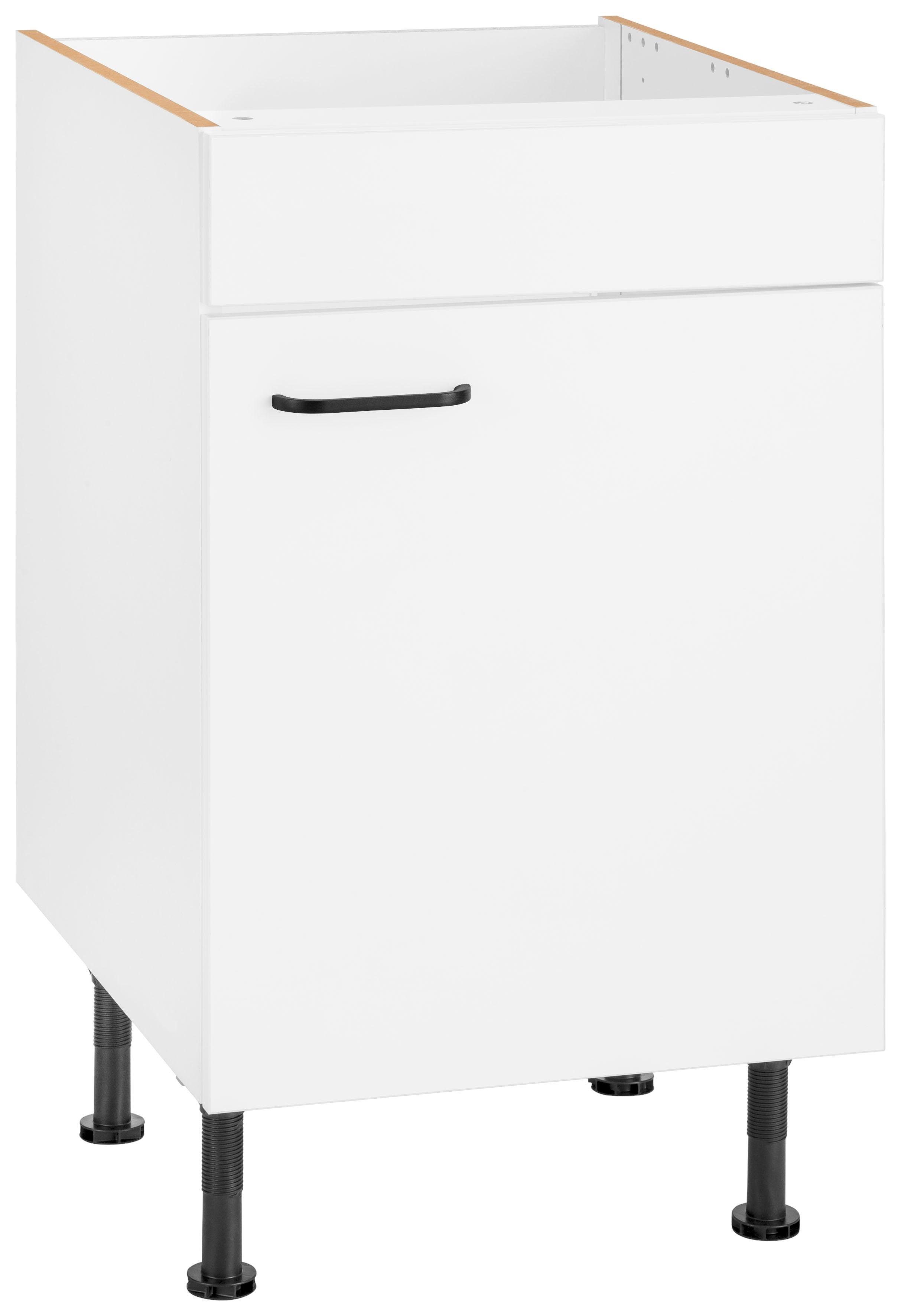 OPTIFIT Spülenschrank Elga mit Soft-Close-Funktion, höhenverstellbaren Füßen, Breite 50 cm