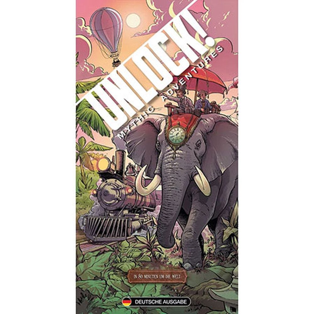 Spiel Unlock! Mythic Adventures, In 80 Minuten um die Welt - Einzelszenario