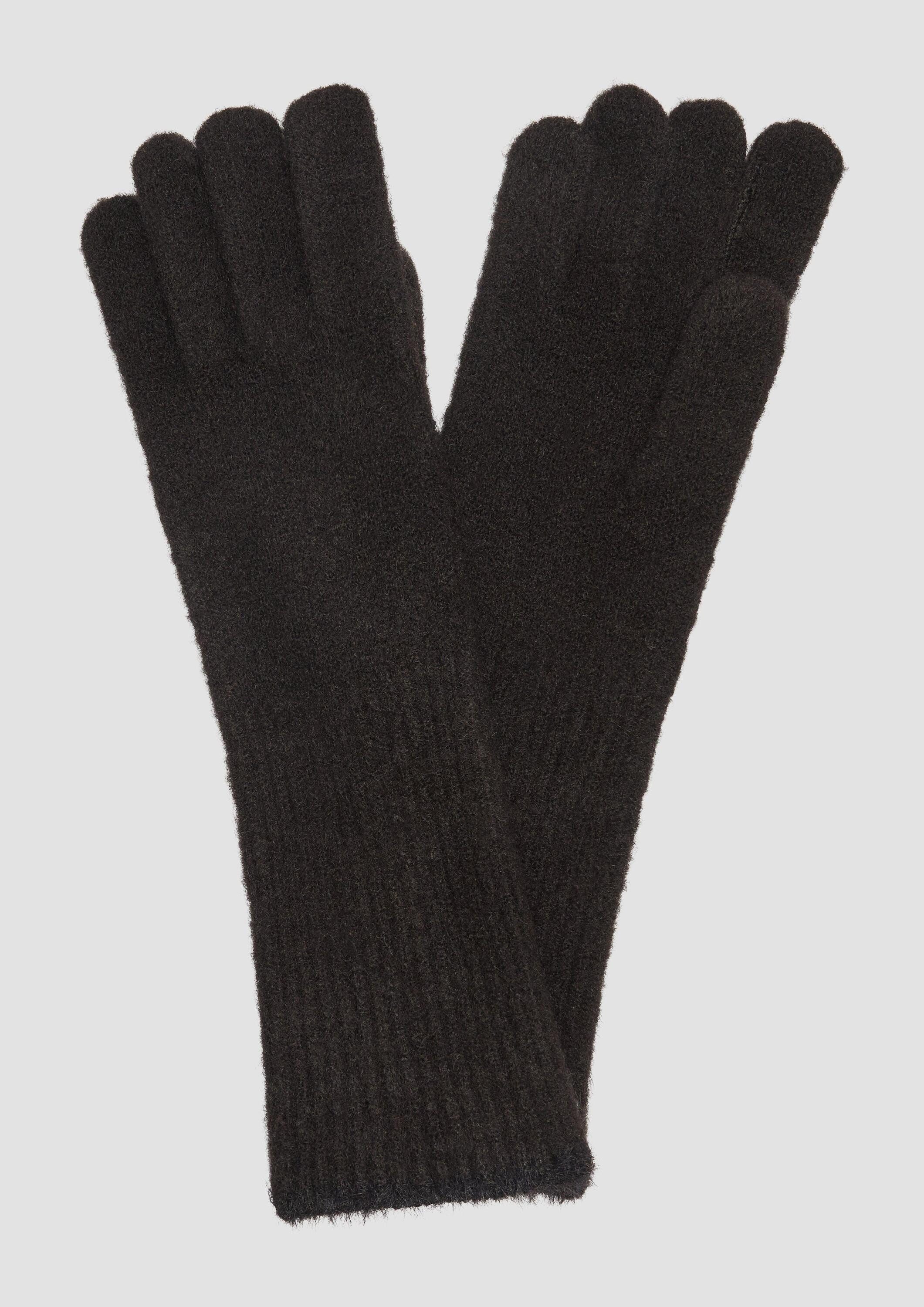 s.Oliver Strickhandschuhe Handschuhe Strickhandschuhe aus Wollmix günstig online kaufen