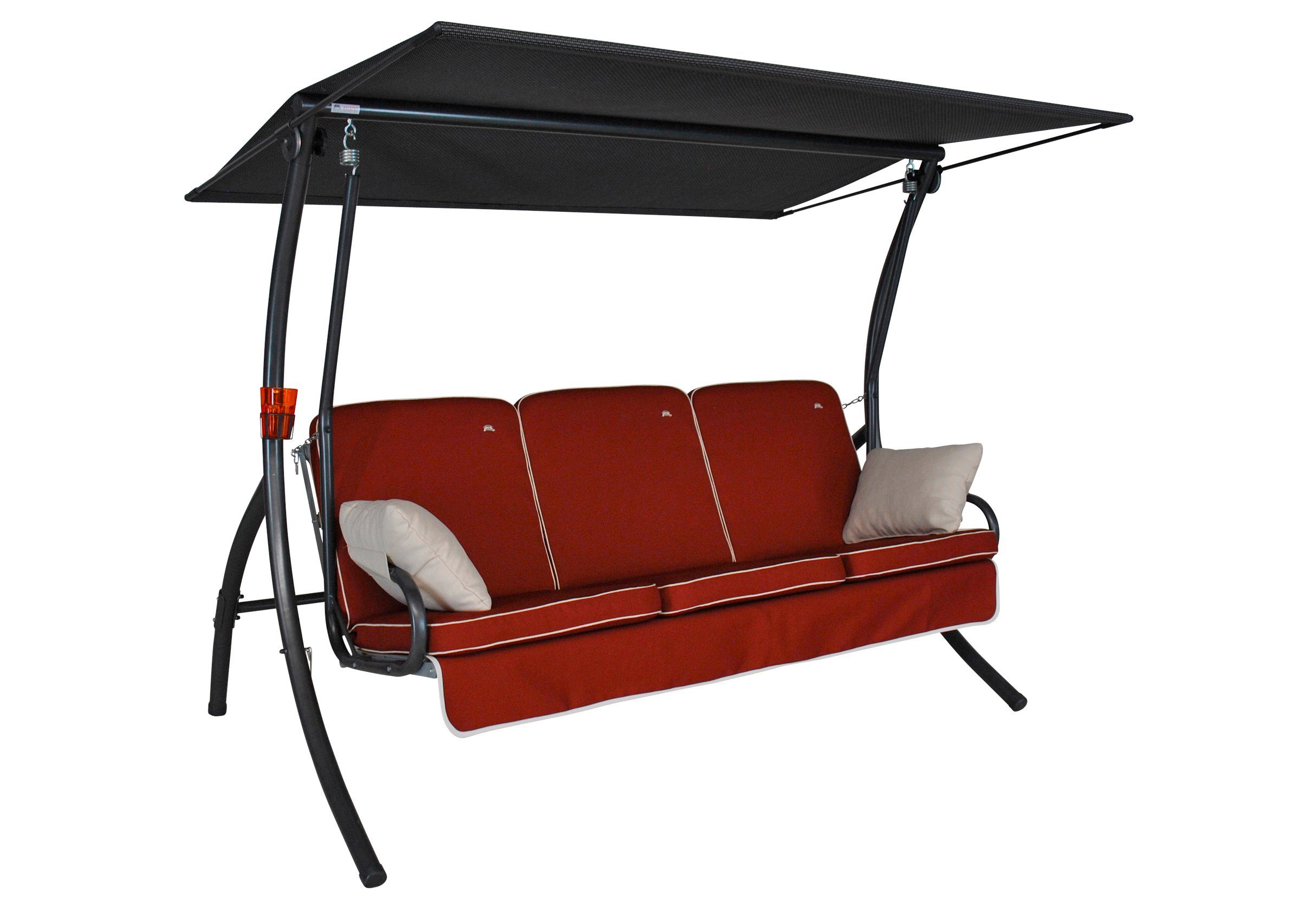 Hollywoodschaukel Metall 3Sitzer Primero Style gartenschaukeln.de 2020