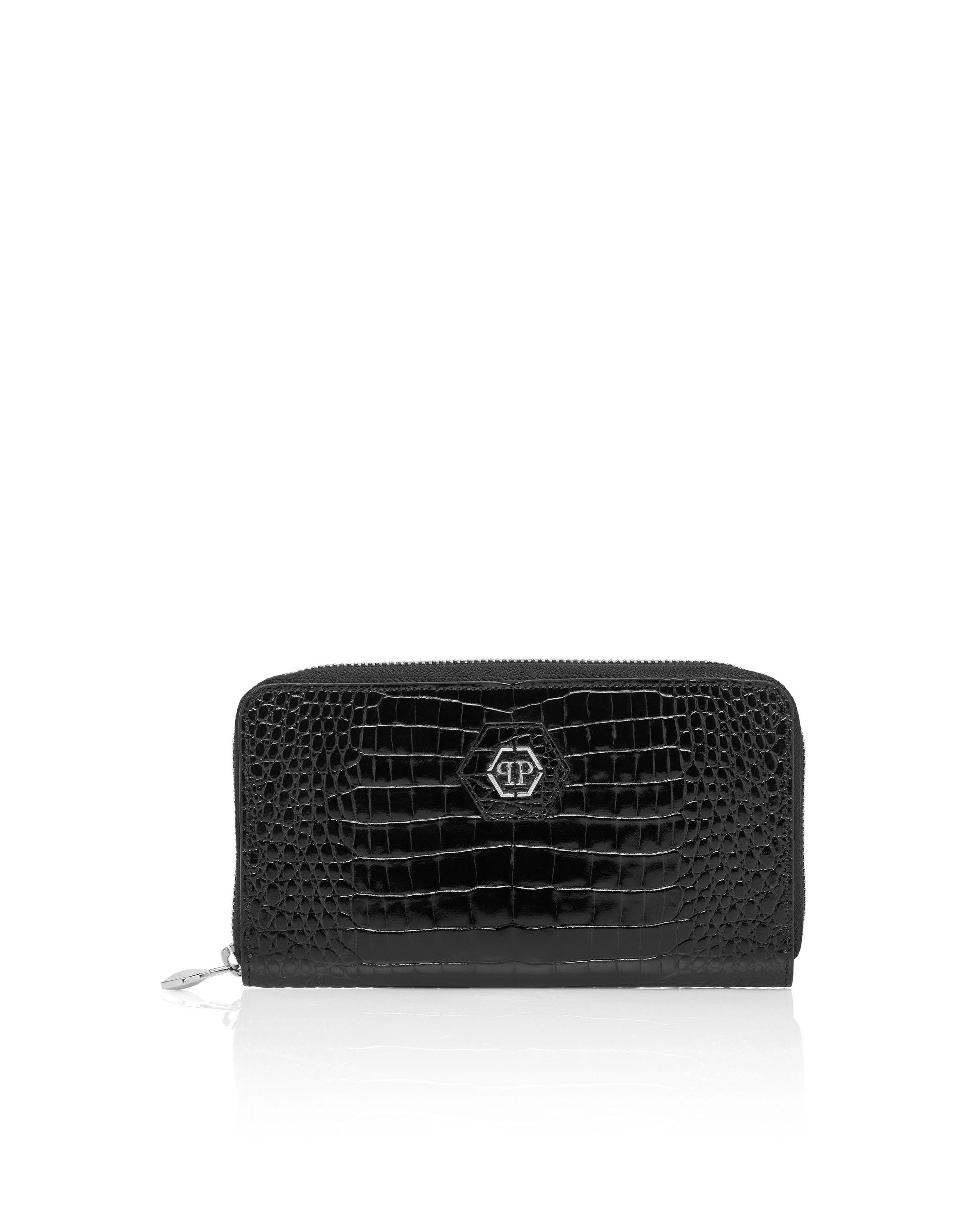 PHILIPP PLEIN Mini Bag Cocco Crocco Geprägt