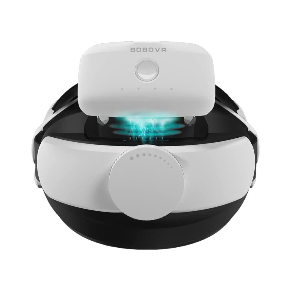 BOBOVR VR-Kopfband Zusatzakku Powerbank 5200 mAh (1 St), 5200 mAh, Magnet-Wechselsystem, 15 W Schnellladung