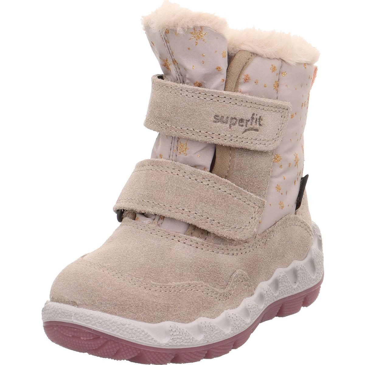 Superfit Icebird Winterstiefel Wasserdichte Winterstiefel für Mädchen mit glitzernden Sternen