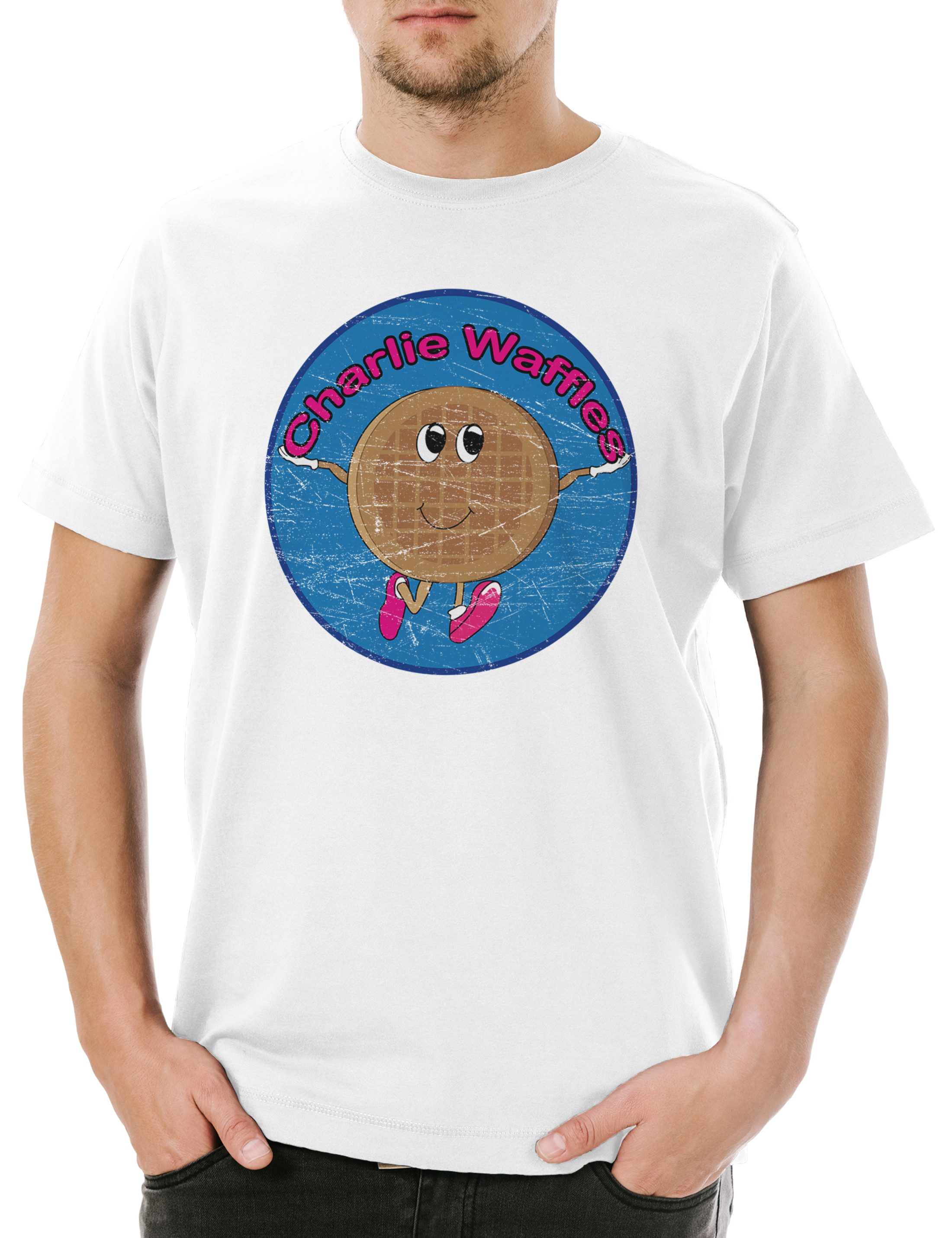Urban Backwoods Print-Shirt Charlie Waffels Herren günstig online kaufen