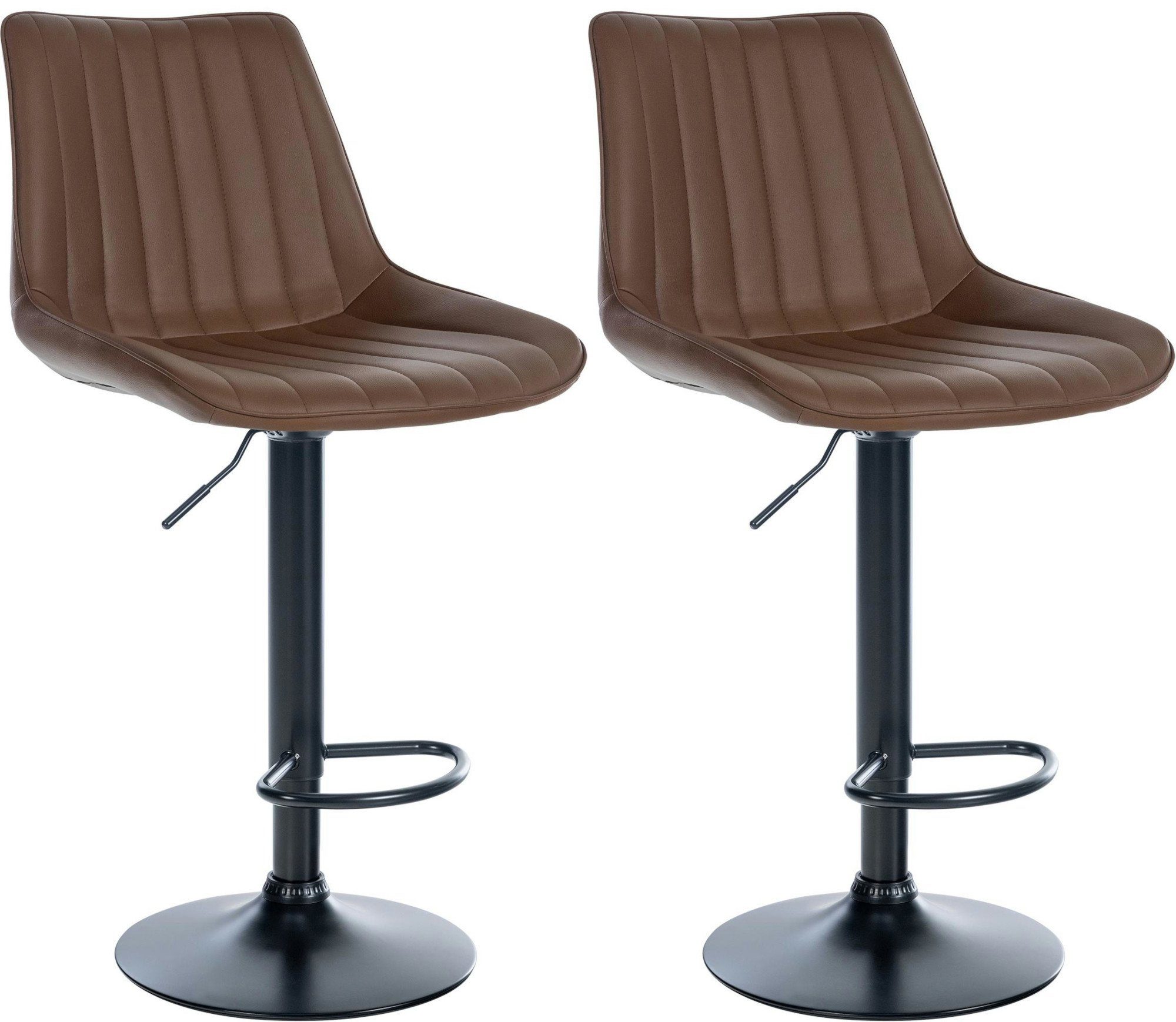 CLP Barhocker Toni Kunstleder (2er Set, günstig online kaufen