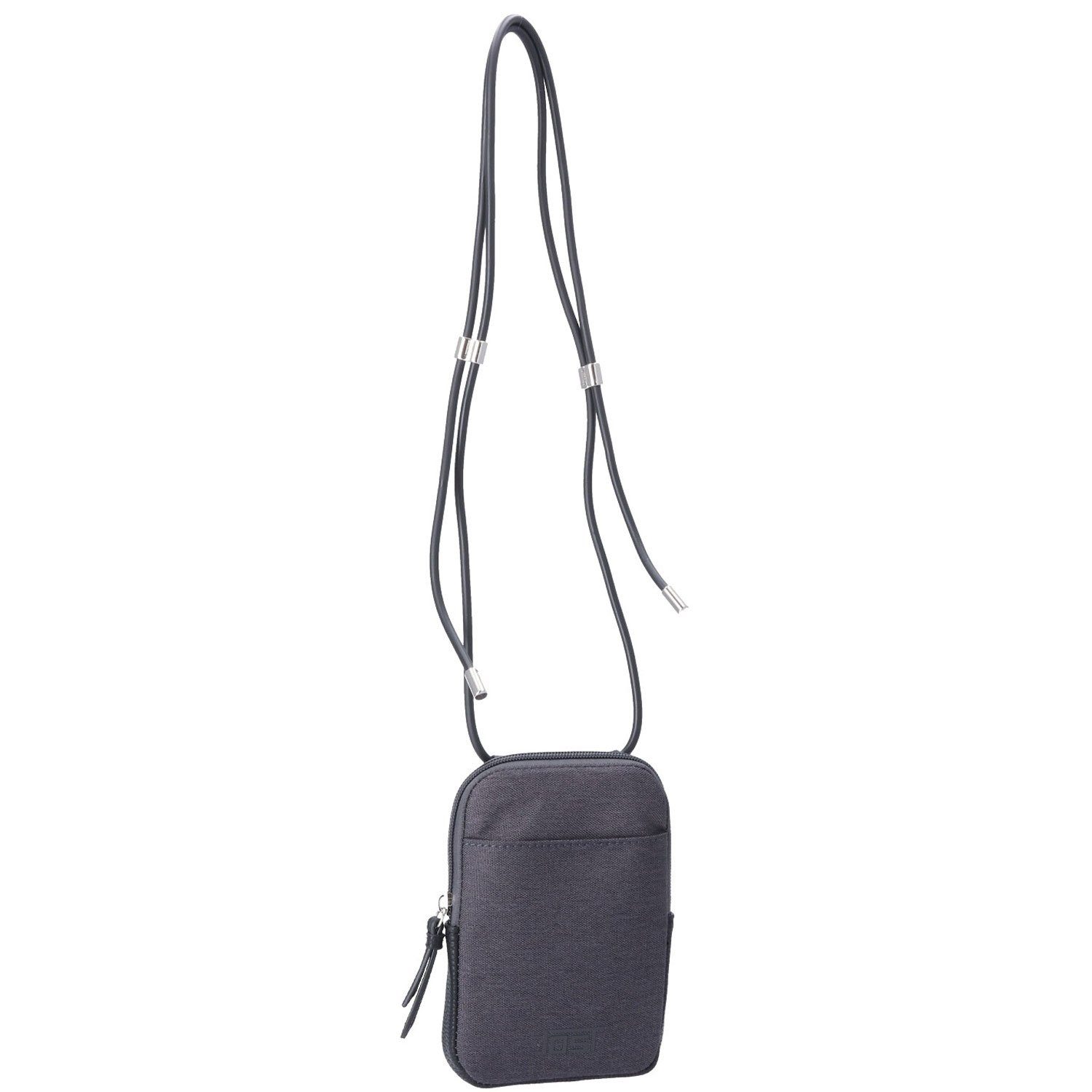 Jost Umhängetasche Jost Brust Umhängetasche, Pouch Bergen dark grey (Stück, Stück), Reißverschluss Darkgrey