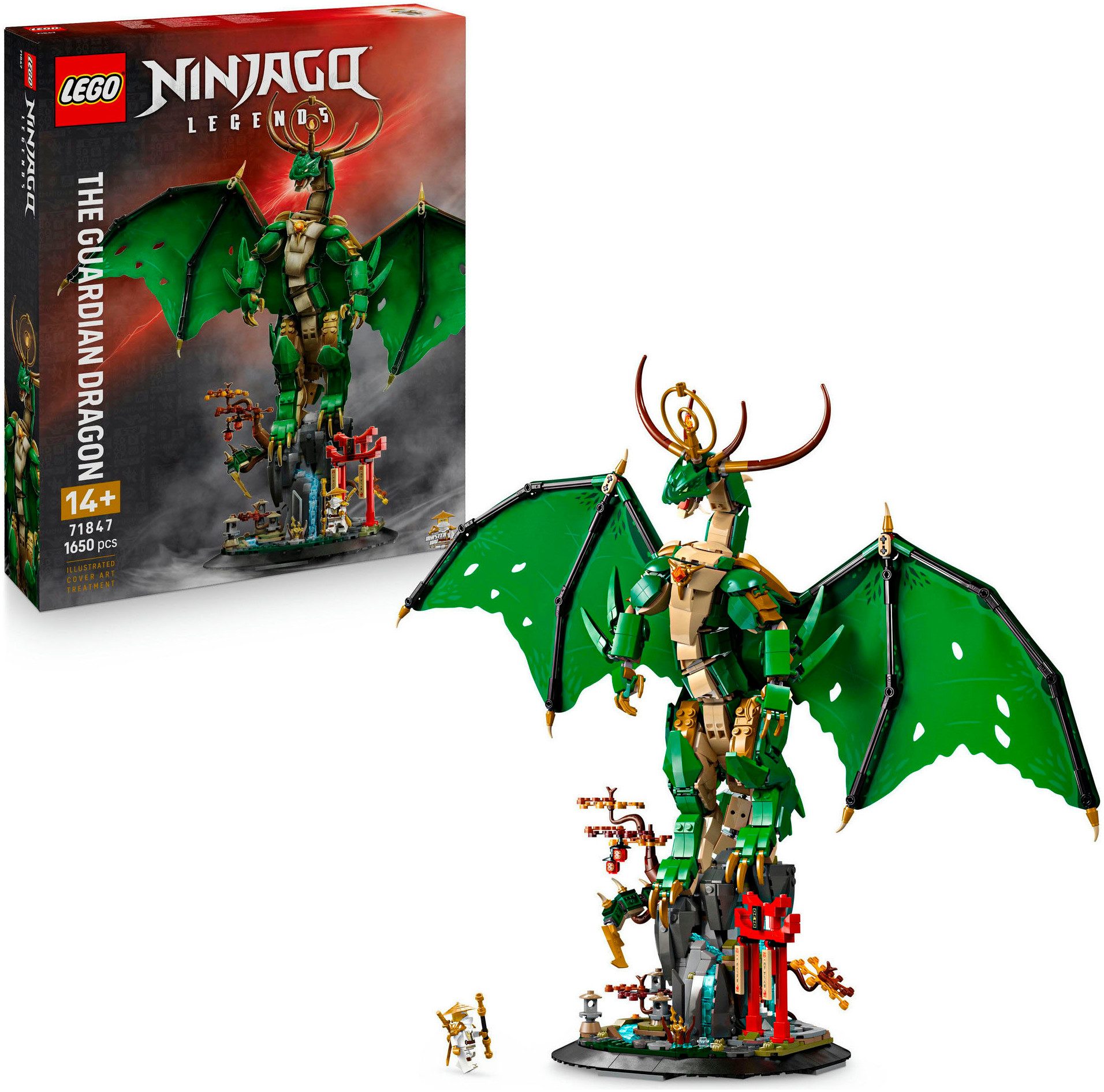 LEGO® Der Wächterdrache (71847), LEGO Ninjago Konstruktionsspielsteine, (16 günstig online kaufen