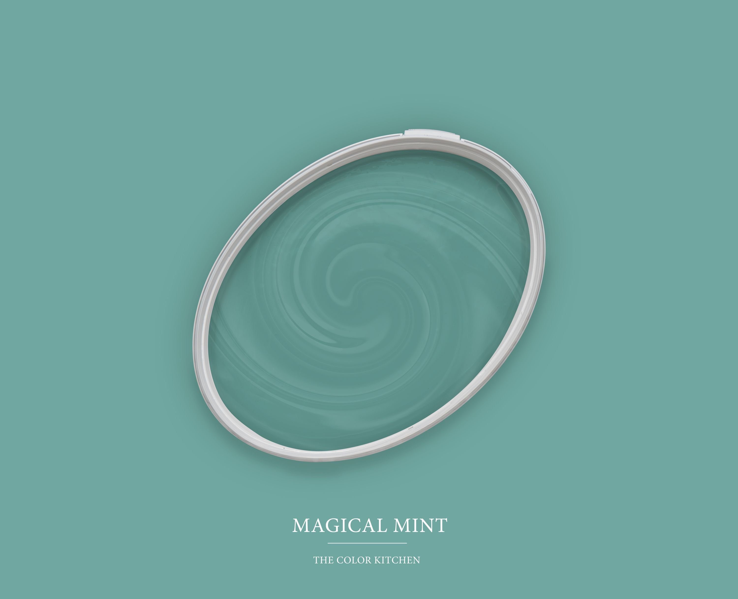 A.S. Création Innenfarbe Magical Wand- Deckenfarbe und Wandfarbe, Seidenmatt Mint 2,5l 3008