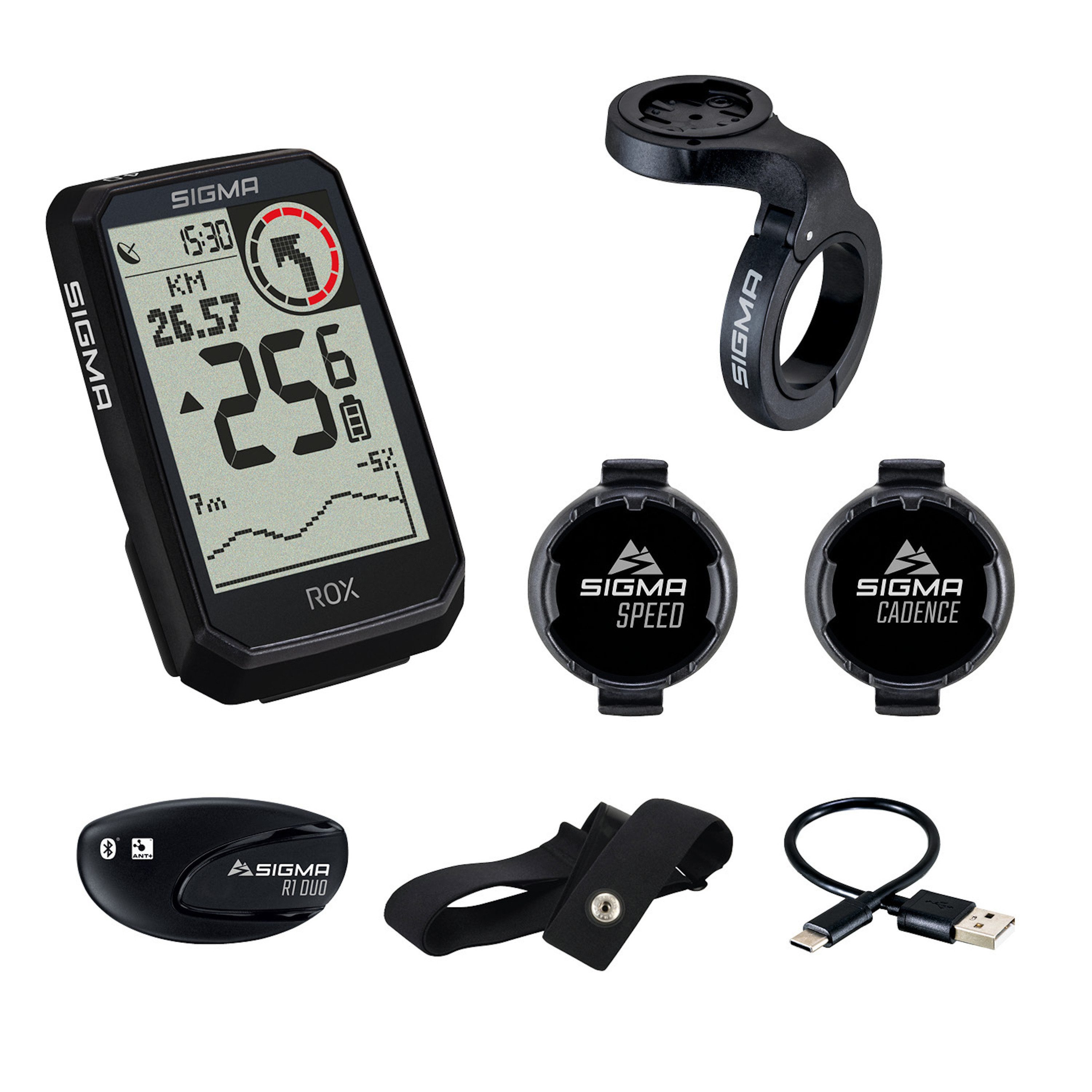 SIGMA Велосипедный компьютер Rox 4.0 Endurance Sensor Set Fahrradnavi Fahrradtacho