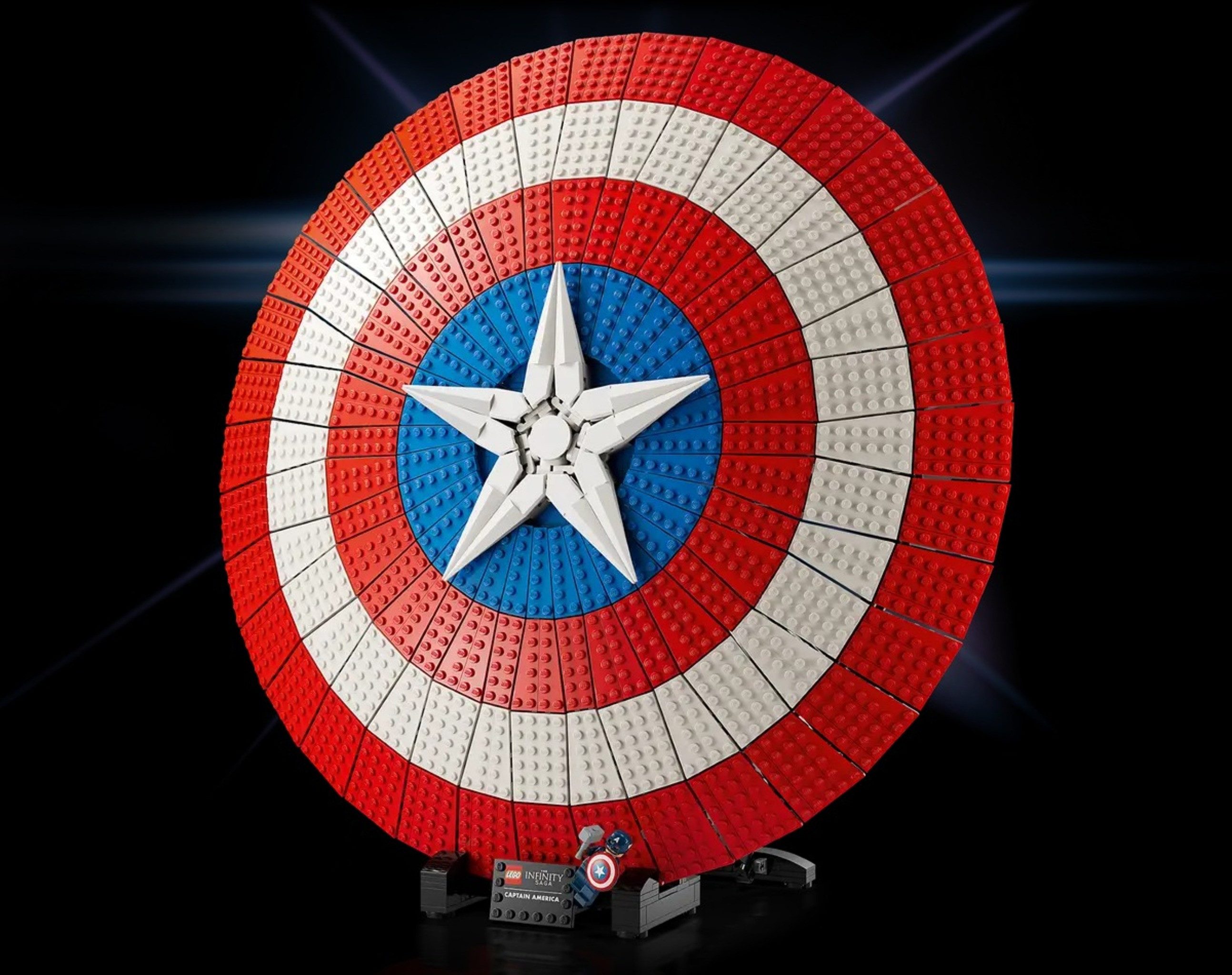 LEGO® LEGO Super Heroes 76262 Captain Americas Schild Konstruktions-Spielset – Bild 5 von 5