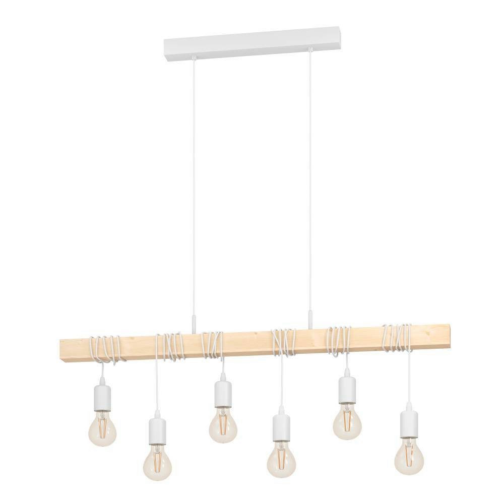 EGLO Hängeleuchte TOWNSHEND, ohne Leuchtmittel, Wohnzimmer, Esszimmer, 6-fl günstig online kaufen