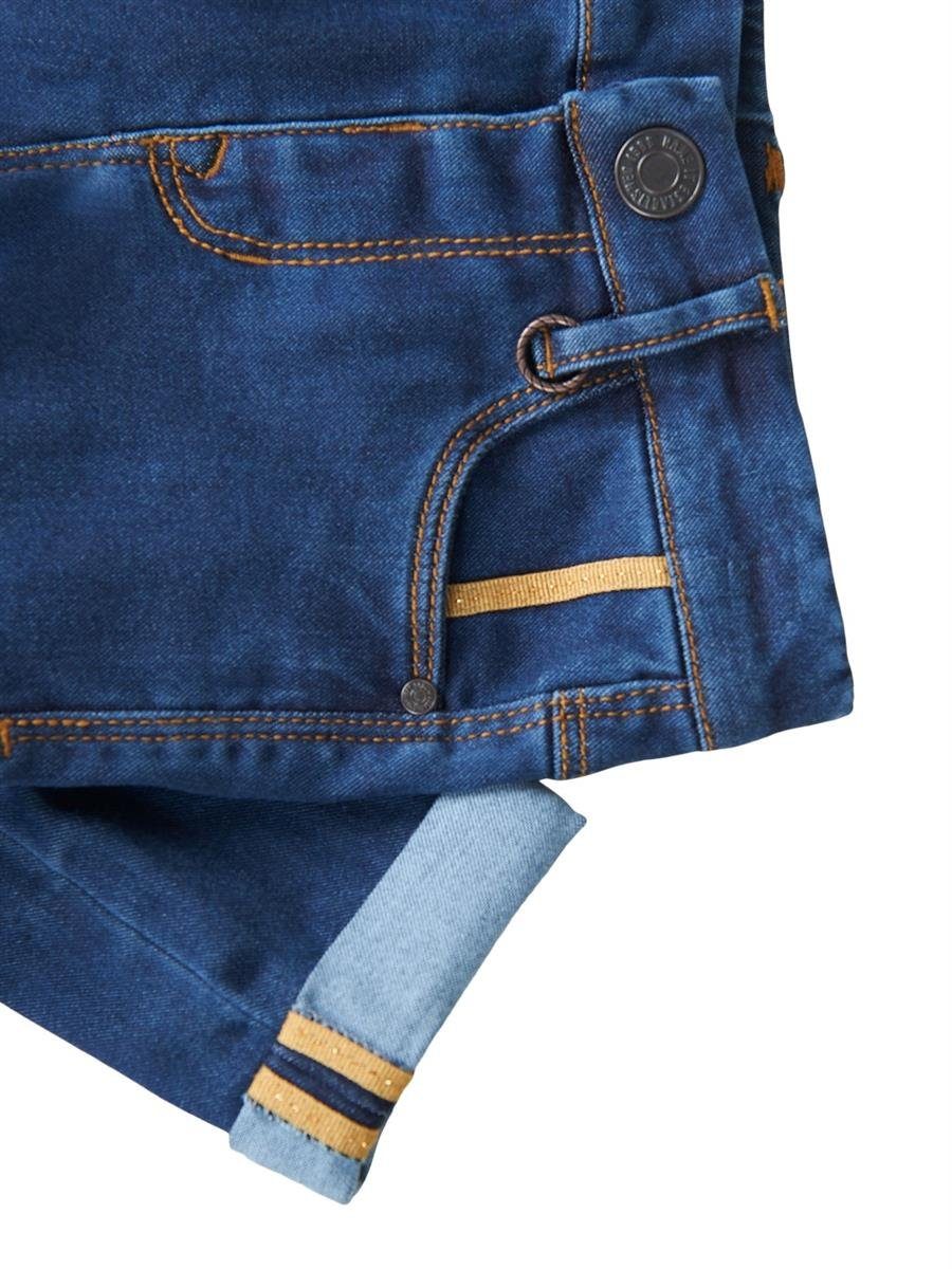 Skinny-fit-Jeans NMFPOLLY Bundweite innen Name 3545 It weich, DNMTORAS verstellbare