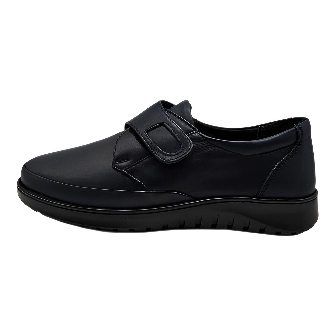 Yu&Luk Slipper Damen Slipper, Klettschuh, Komfortschuh, Halbschuh