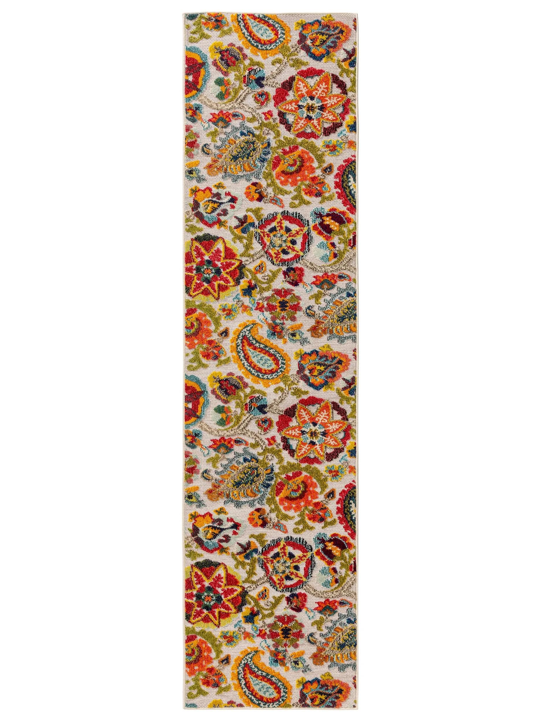 benuta Outdoorteppich Noelia, rechteckig, Höhe: 6 mm, Kunstfaser, Berber, Ethno-Style, Wohnzimmer