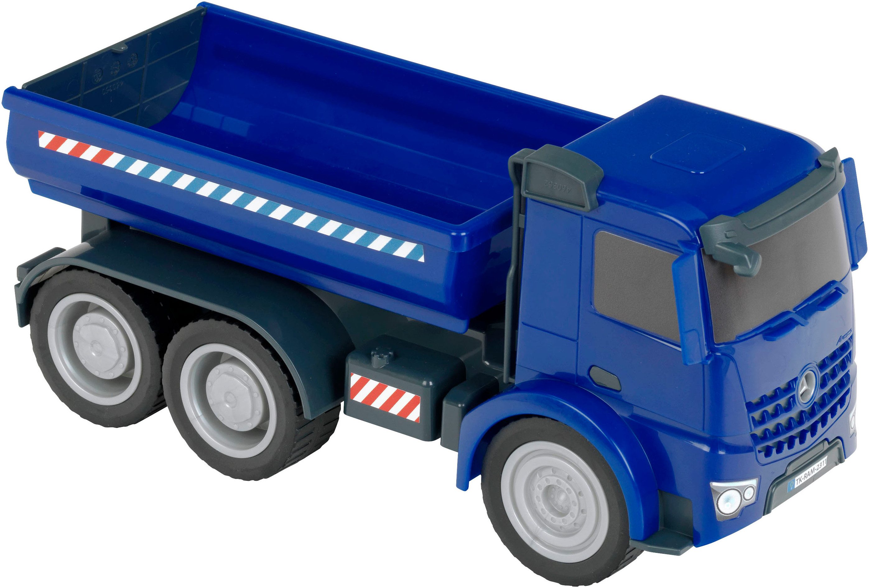 Klein Spielzeug-Kipper Mercedes-Benz AROCS