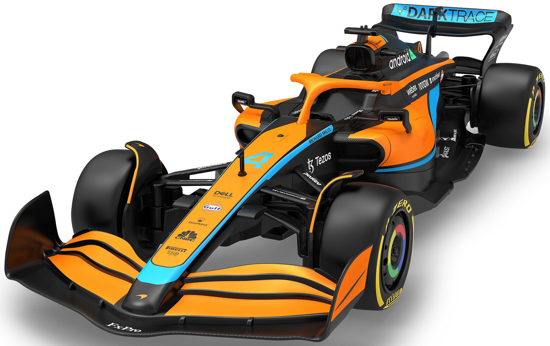 Jamara RC-Auto Deluxe Cars, Deluxe Cars, McLaren MCL36 1:18, orange - 2,4 GHz