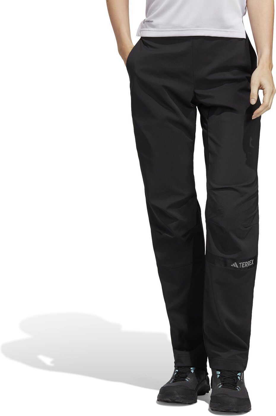 adidas Sportswear Bundfaltenhose W MT Woven Pant BLACK günstig online kaufen