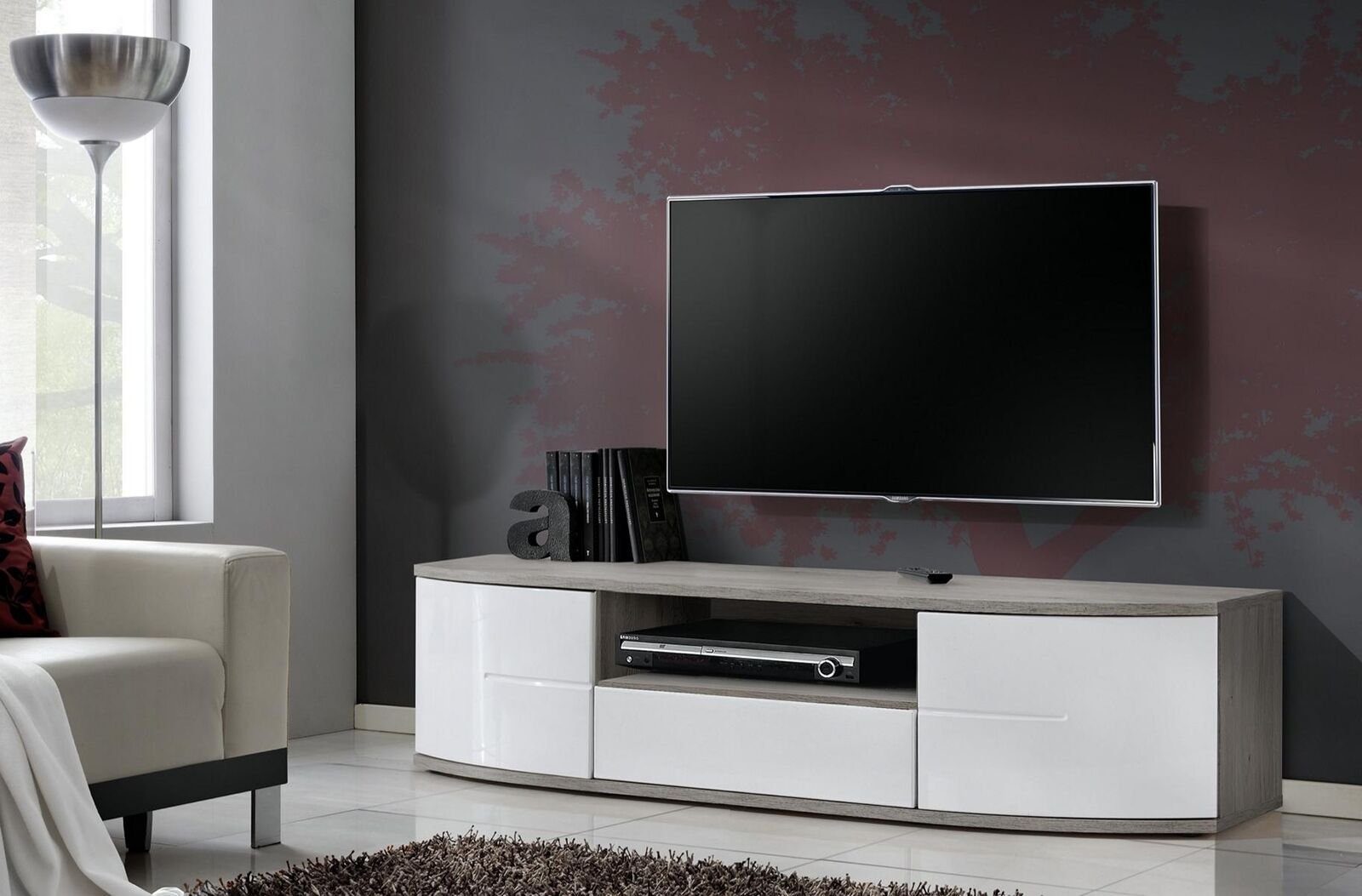 JVmoebel Lowboard Holz TV-Ständer Modern Stil Neu Möbel, Made in Europa
