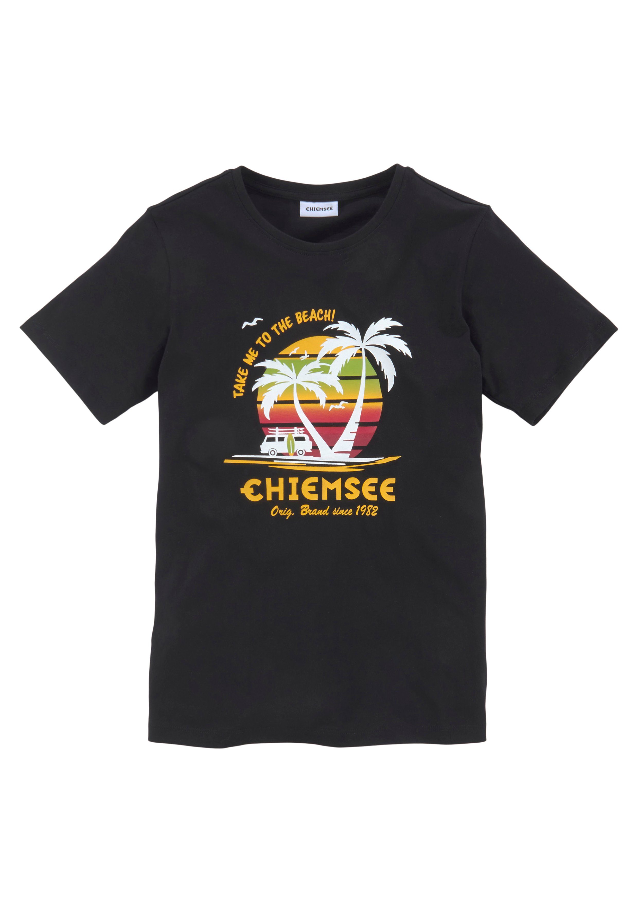 Palmenprint Chiemsee T-Shirt