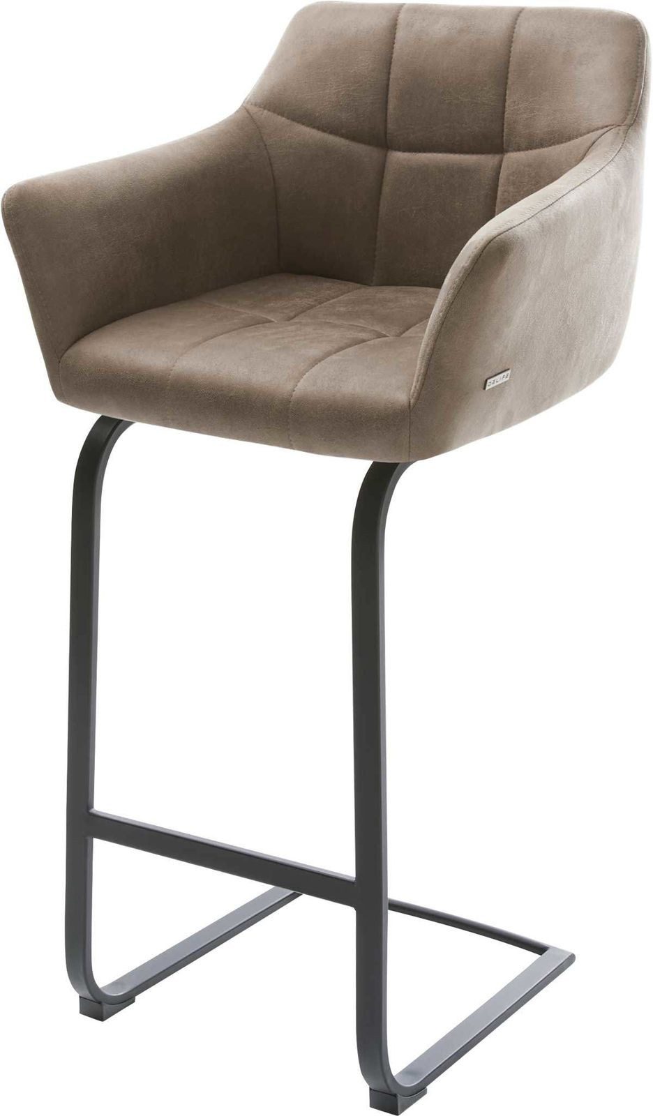 DELIFE Barhocker Yulo-Flex, Freischwinger flach Metall günstig online kaufen