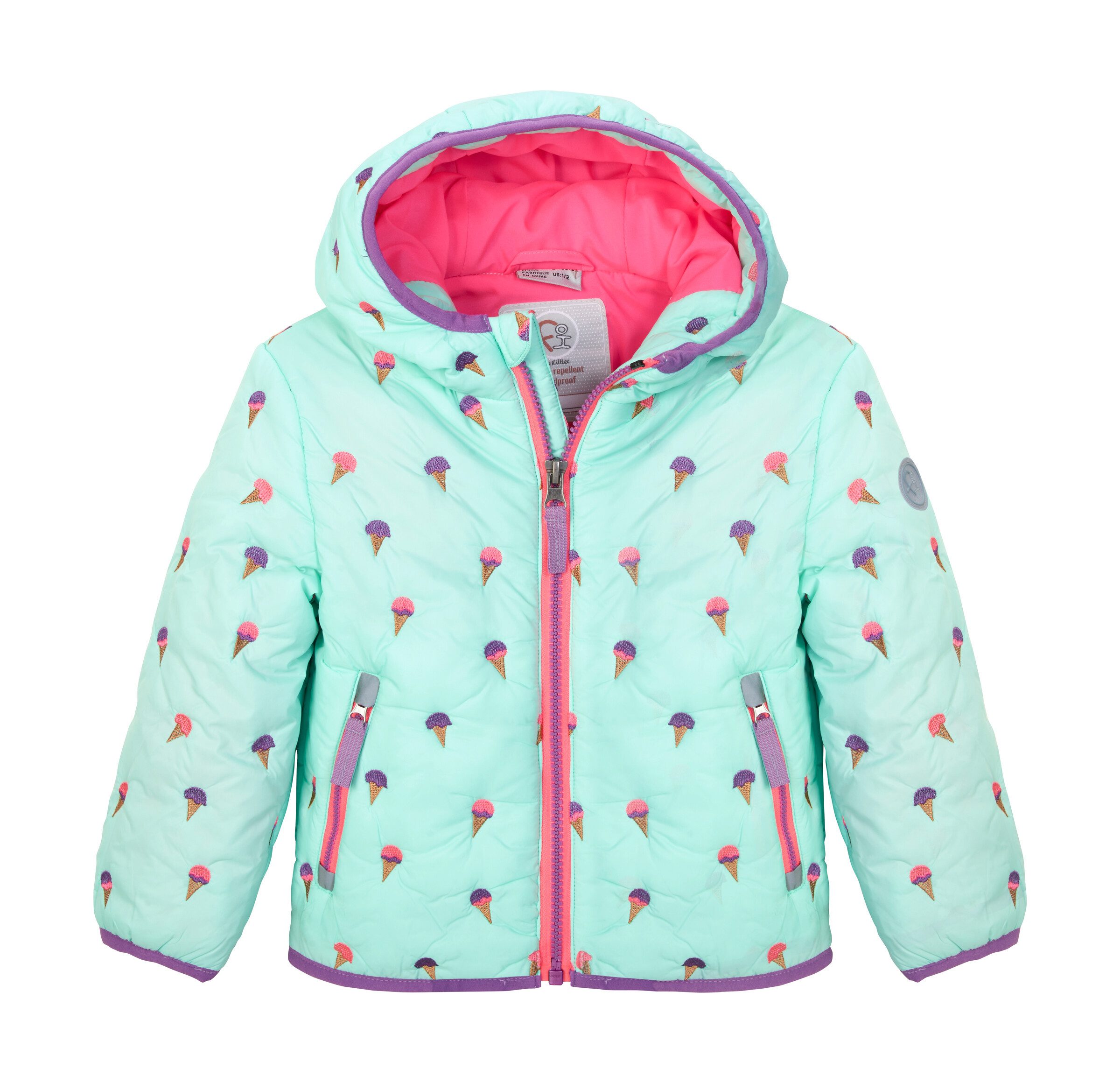 first instinct by killtec Steppjacke FIOS 17 MNS QLTD JCKT Leicht wattierte Jacke, reflektierende Details, PFAS-frei imprägniert