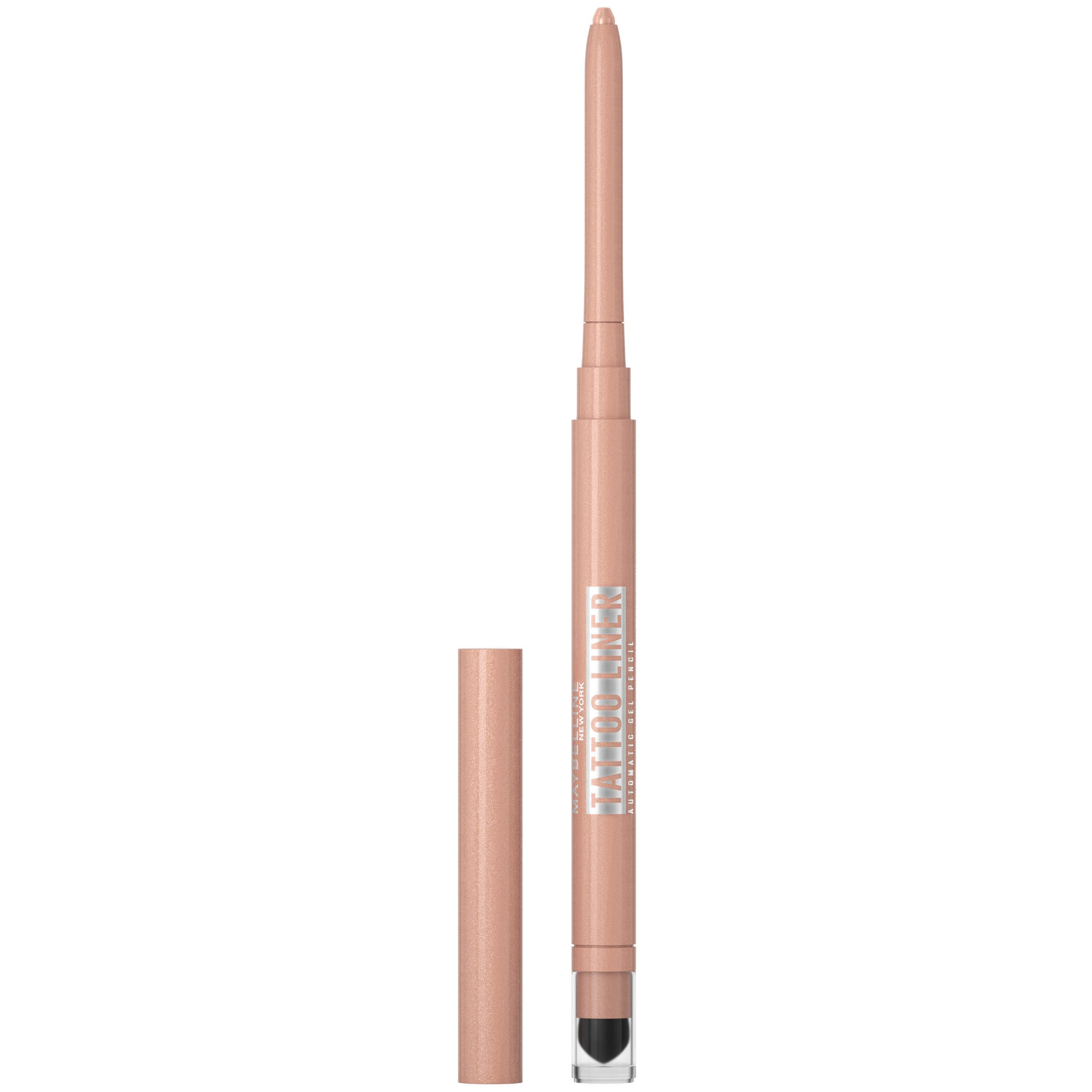 MAYBELLINE NEW YORK Eyeliner TATTOO LINER AUTOMATIC GEL PENCIL, mit Gel-zu Puder-Formel