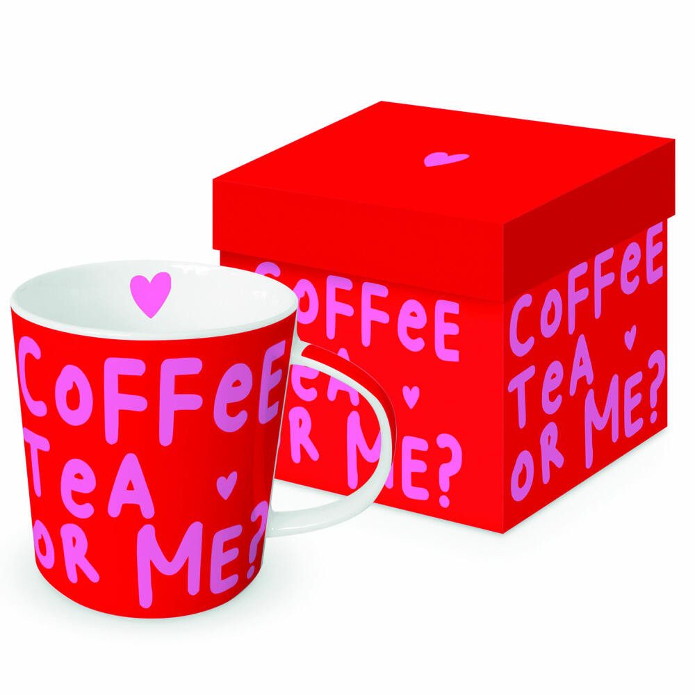 PPD Tasse Coffee, Tea or Me Trend Mug, 400 ml, Keramik