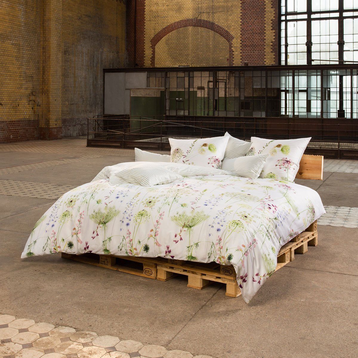 Estella Bettwäsche Meadow, Mako Satin, 1 günstig online kaufen