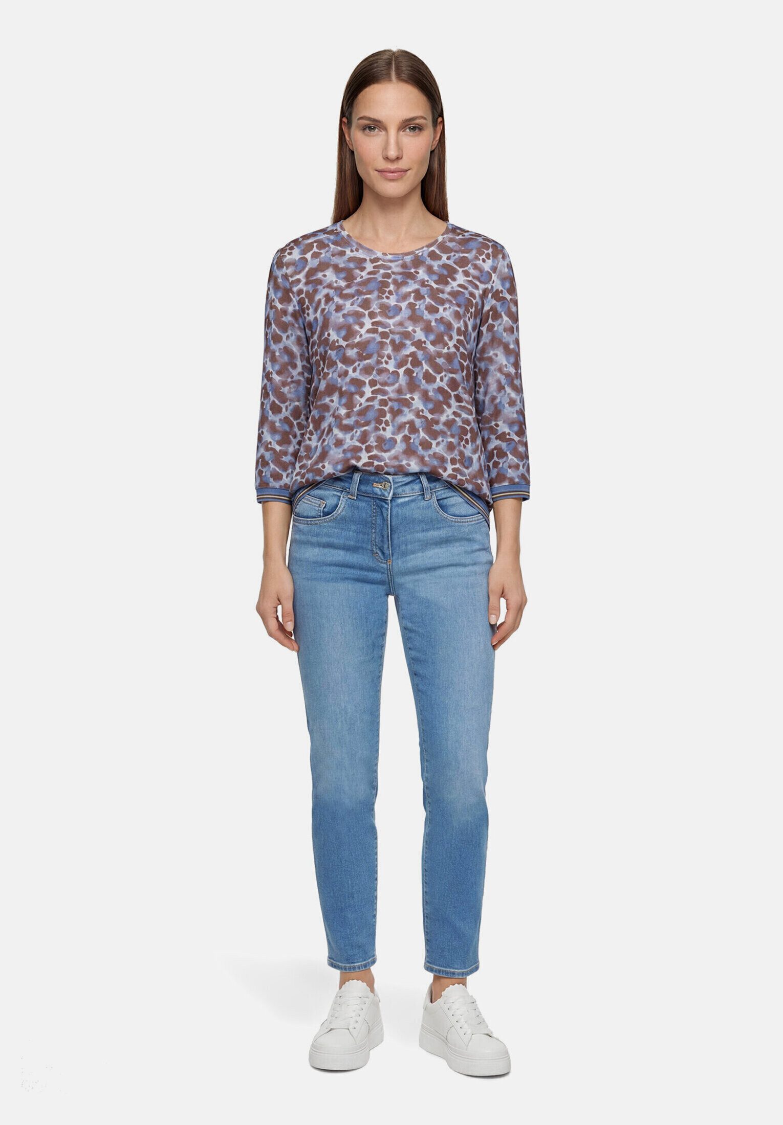 Betty Barclay 3/4-Arm-Shirt Damen mit Gummizug (1-tlg)