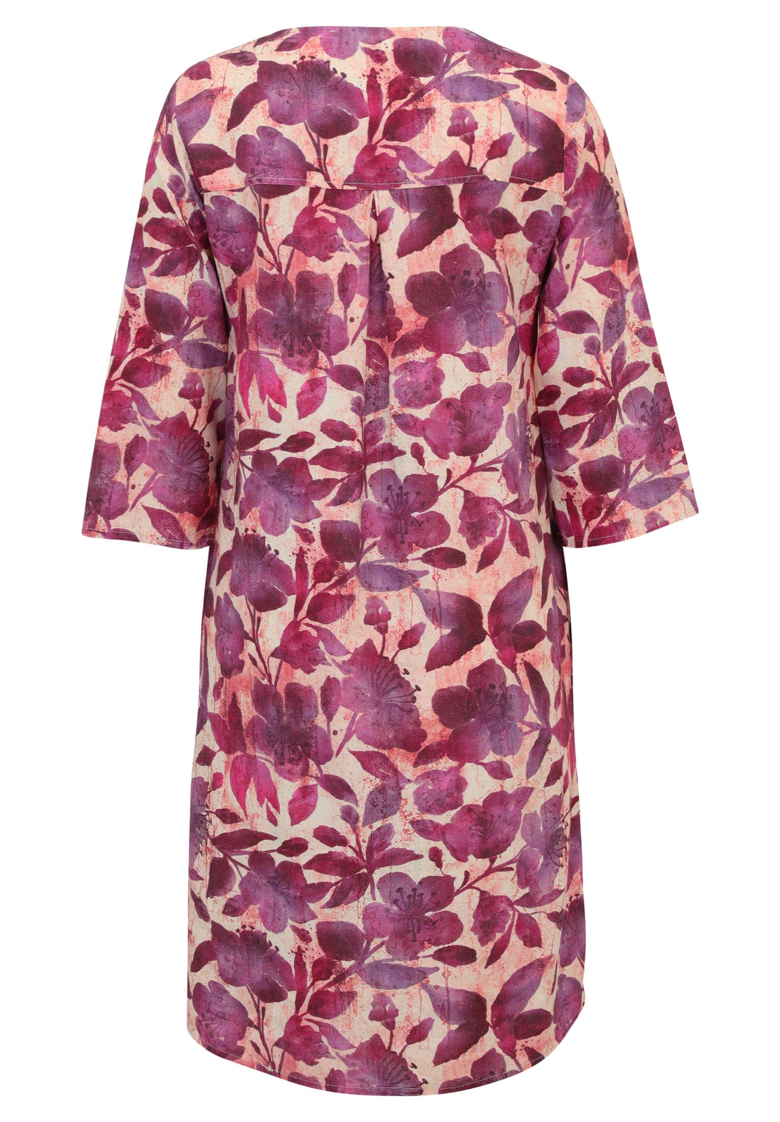 Cartoon Sommerkleid Damen mit Muster Material
