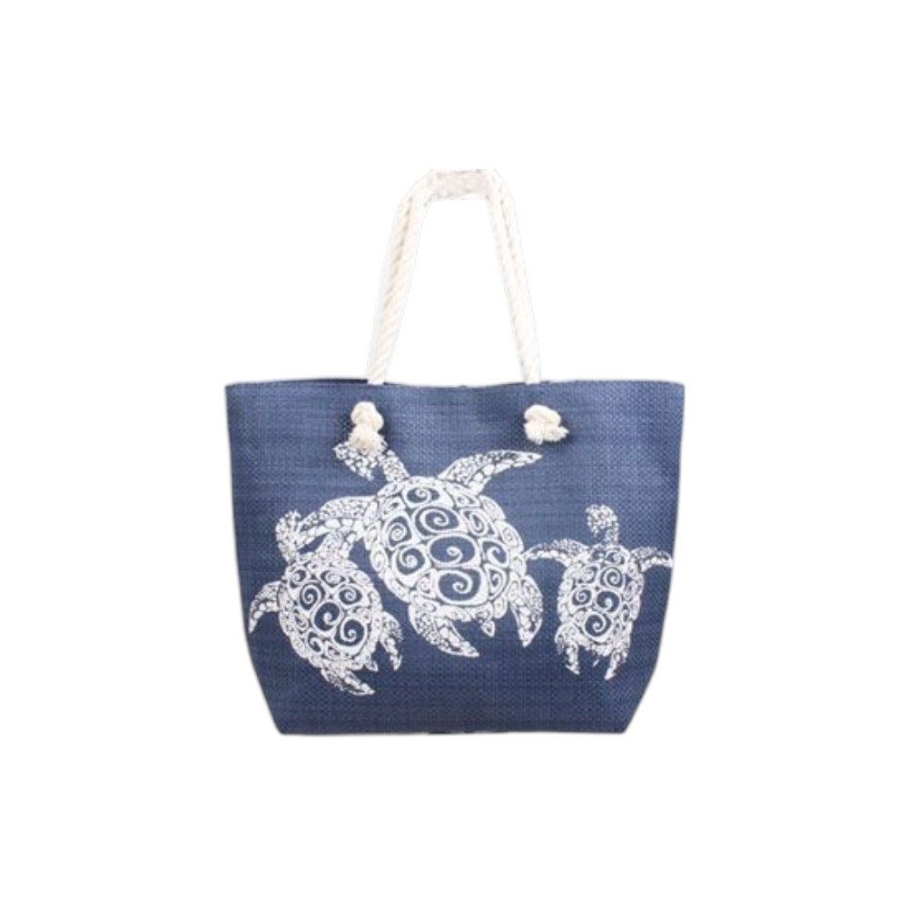 XL-Strandtasche Maritim All Blue Design » große Handtasche ca. 55x40x23cm