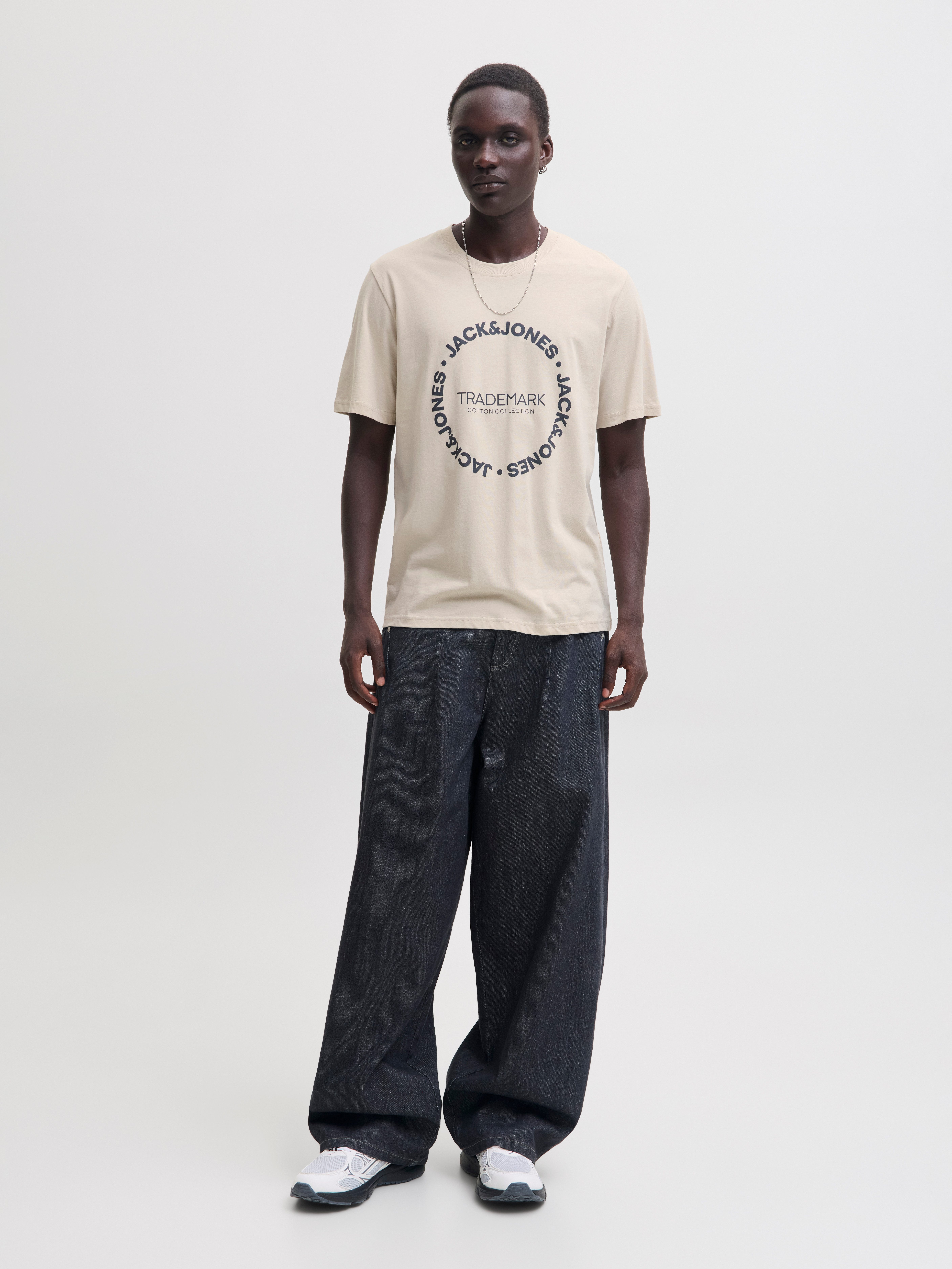 Jack & Jones T-Shirt JJBENSON TEE SS CREW NECK Baumwolle, regular fit – Bild 4 von 5