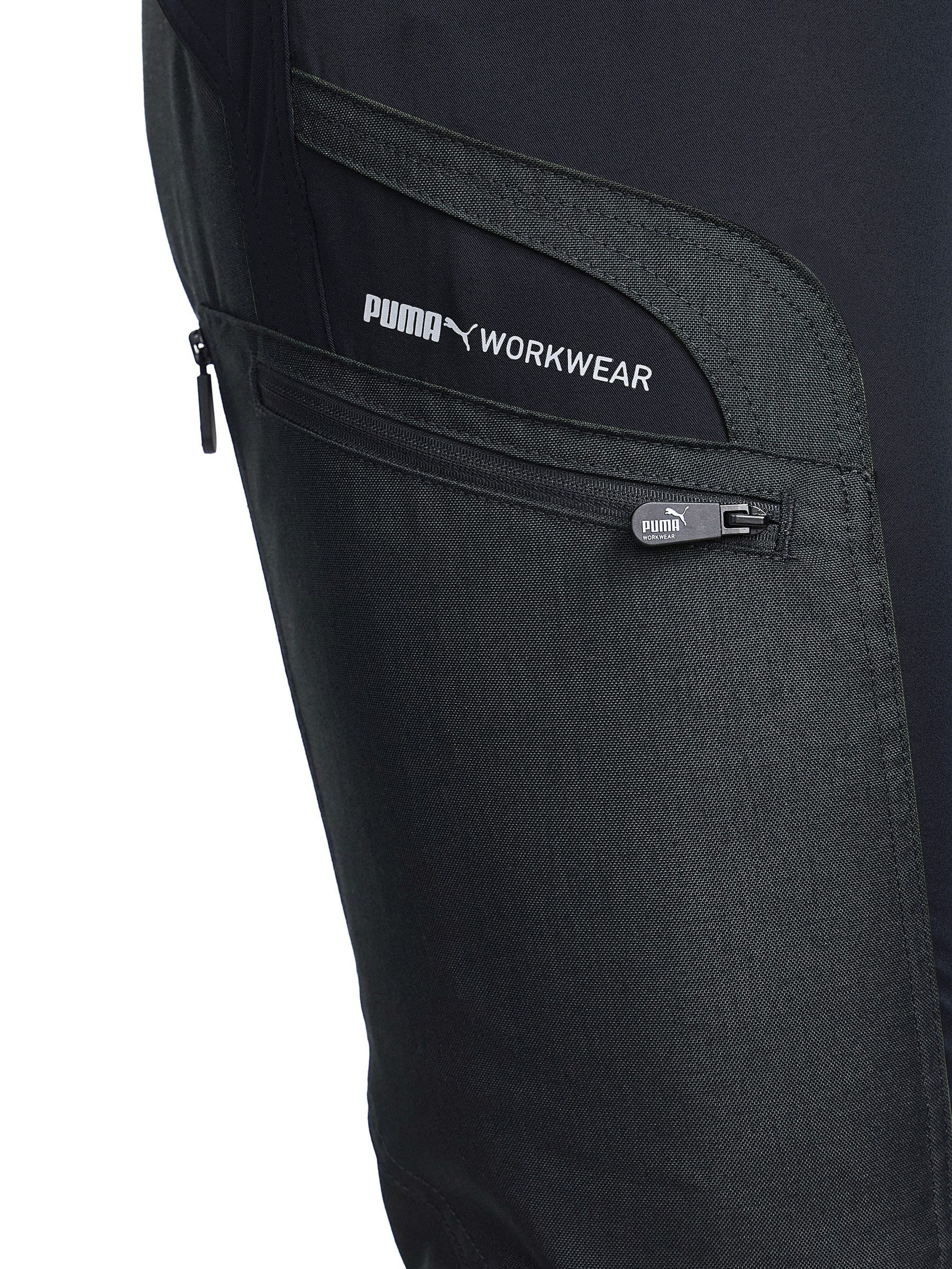 PUMA Workwear Outdoorhose Wanderhose Herren - Outdoor Hosen für Herren, Verstellbare Knopfleiste Verstärktes Nylon für Langlebigkeit - 4-Wege-Stretch - Atmungsaktiv