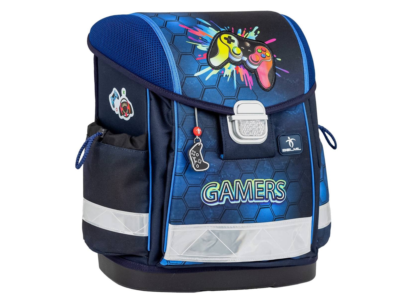 Belmil Schulranzen "Classy" 2026 Set 1. Klasse neue Designs, 4tlg. Set ab 1. Klasse, Grundschule, Einschulung, Gaming, Jungen – Bild 2 von 5