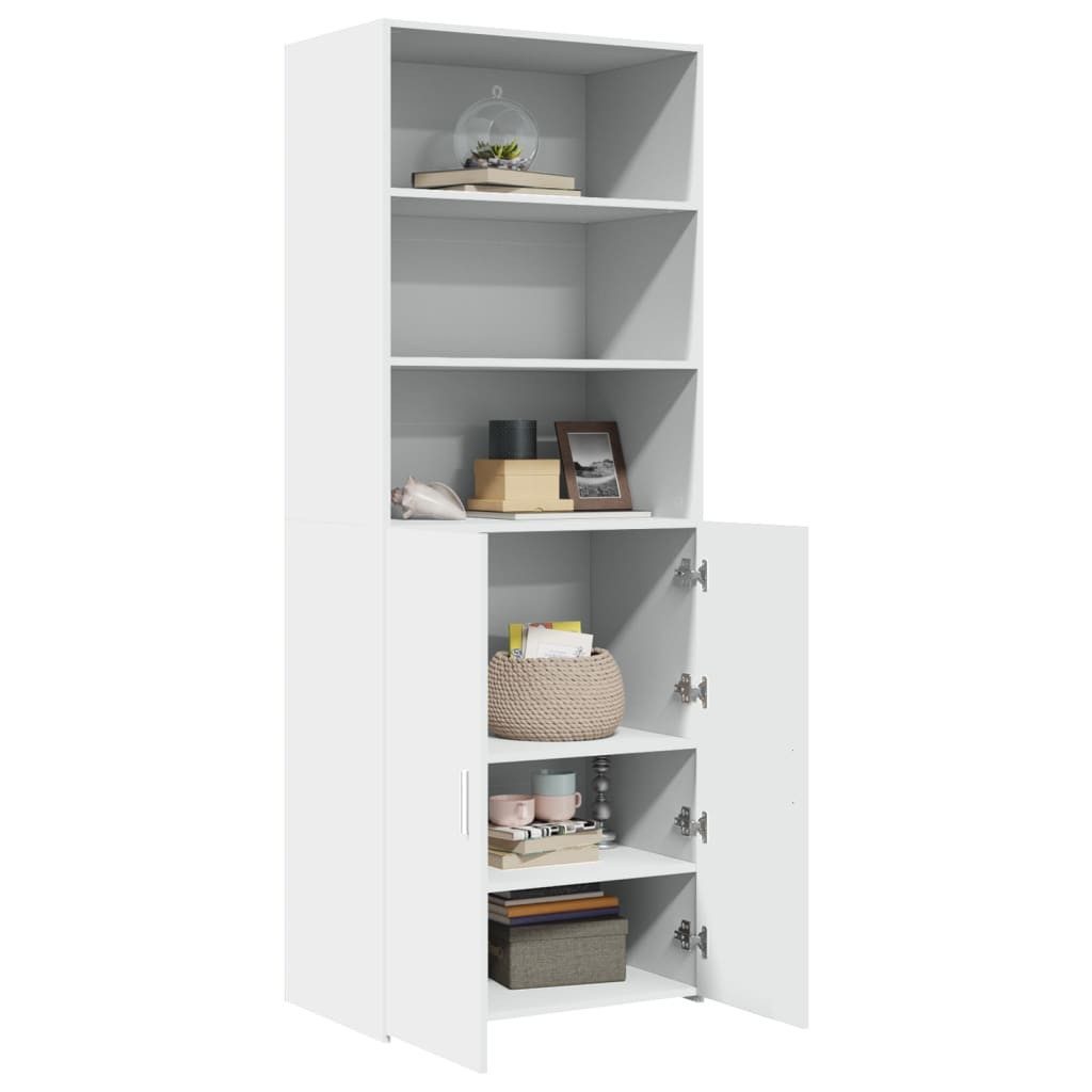 vidaXL Highboard Highboard Weiß 70x42,5x185 cm günstig online kaufen