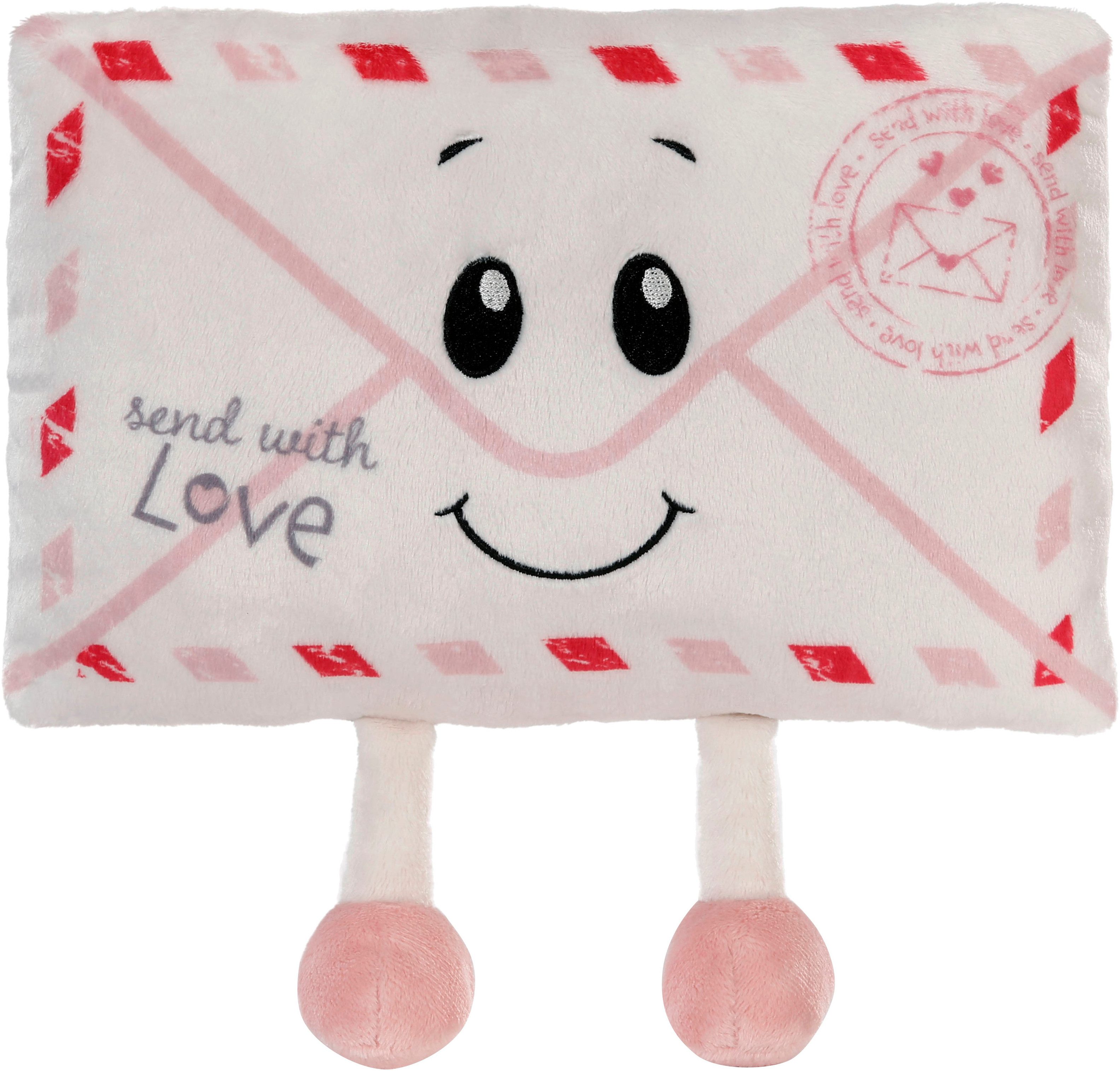 Nici Plüschfigur Love, Brief 25x16 cm, enthält recyceltes Material