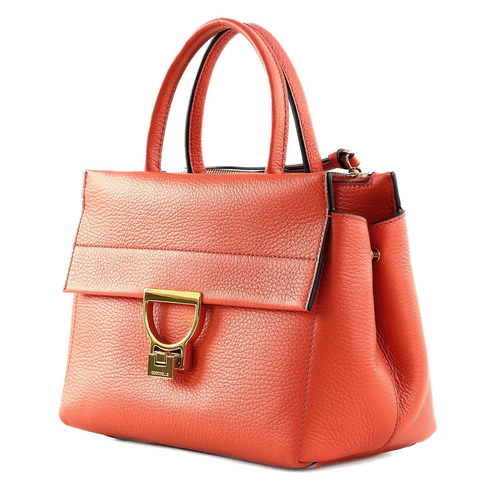 COCCINELLE Handtasche Handbag Grained Leather, aus echtem Rindsleder