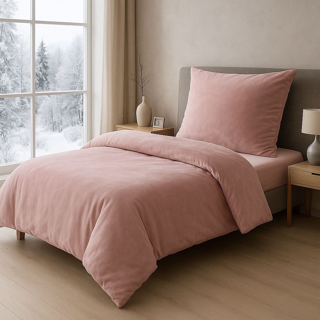 Malika Bettwäsche 200x200 + 2x 80x80 cm Cashmere Touch Bettwäsche, atmungsaktiv, Für Allergiker geeignet, pflegeleicht, angenehm weicher Stoff