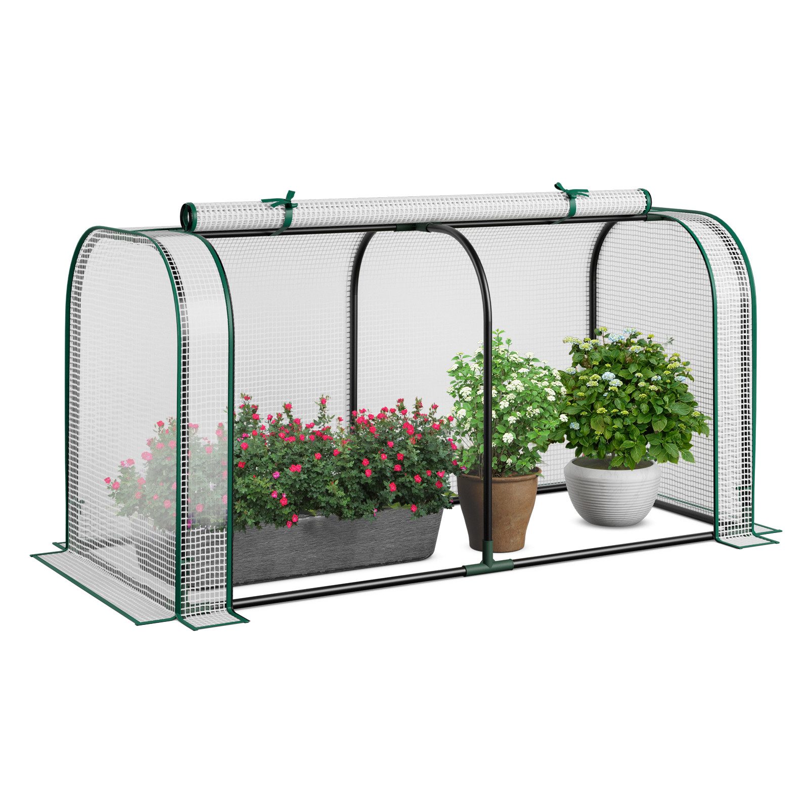 KOMFOTTEU Gewächshaus, Tomatenhaus mit Rolltür & günstig online kaufen