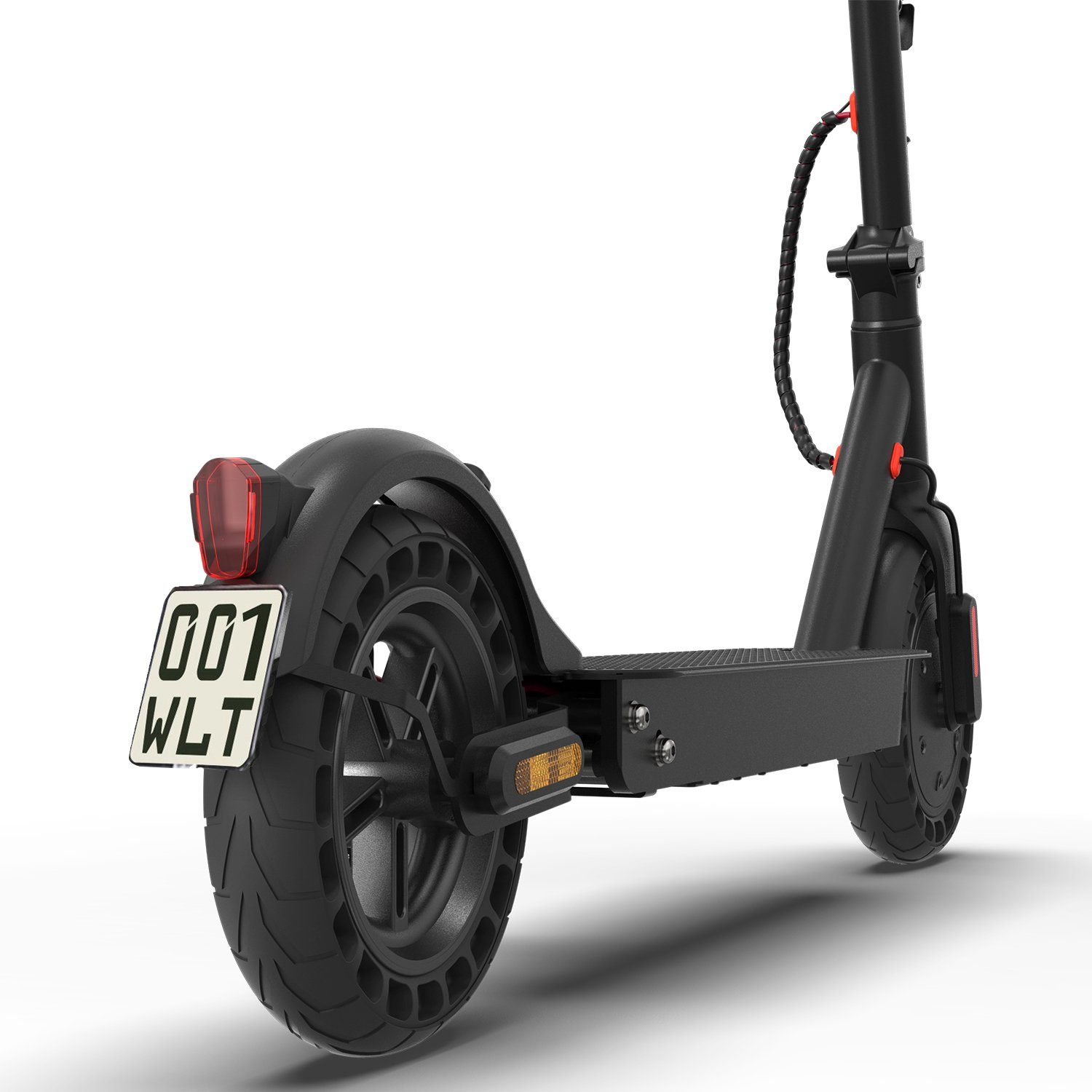 LETGOSPT E-Scooter 500W APP E-Scooter, 20,00 10 km/h, Stück 40KM 2 Straßenzulassung(ABE), Elektroroller Zoll Mit Max