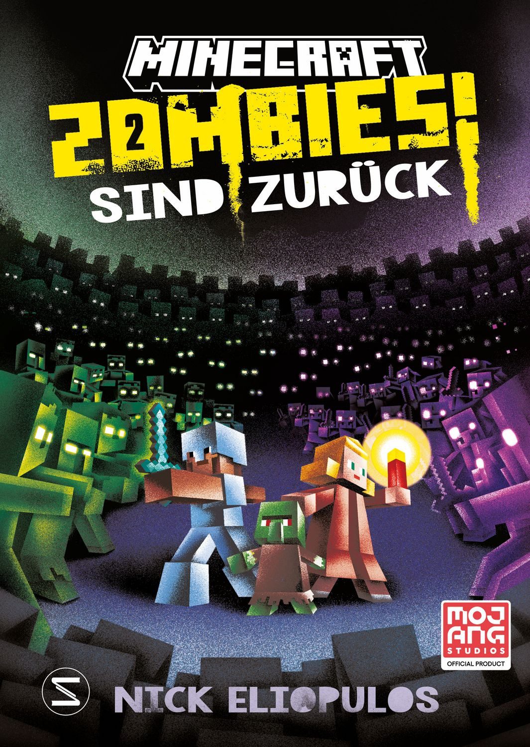 Kinderbuch Minecraft. Zombies sind zurück! (Band 2) Ein offizieller Minecraft-Rom Nick Eliopulos, Minecraft