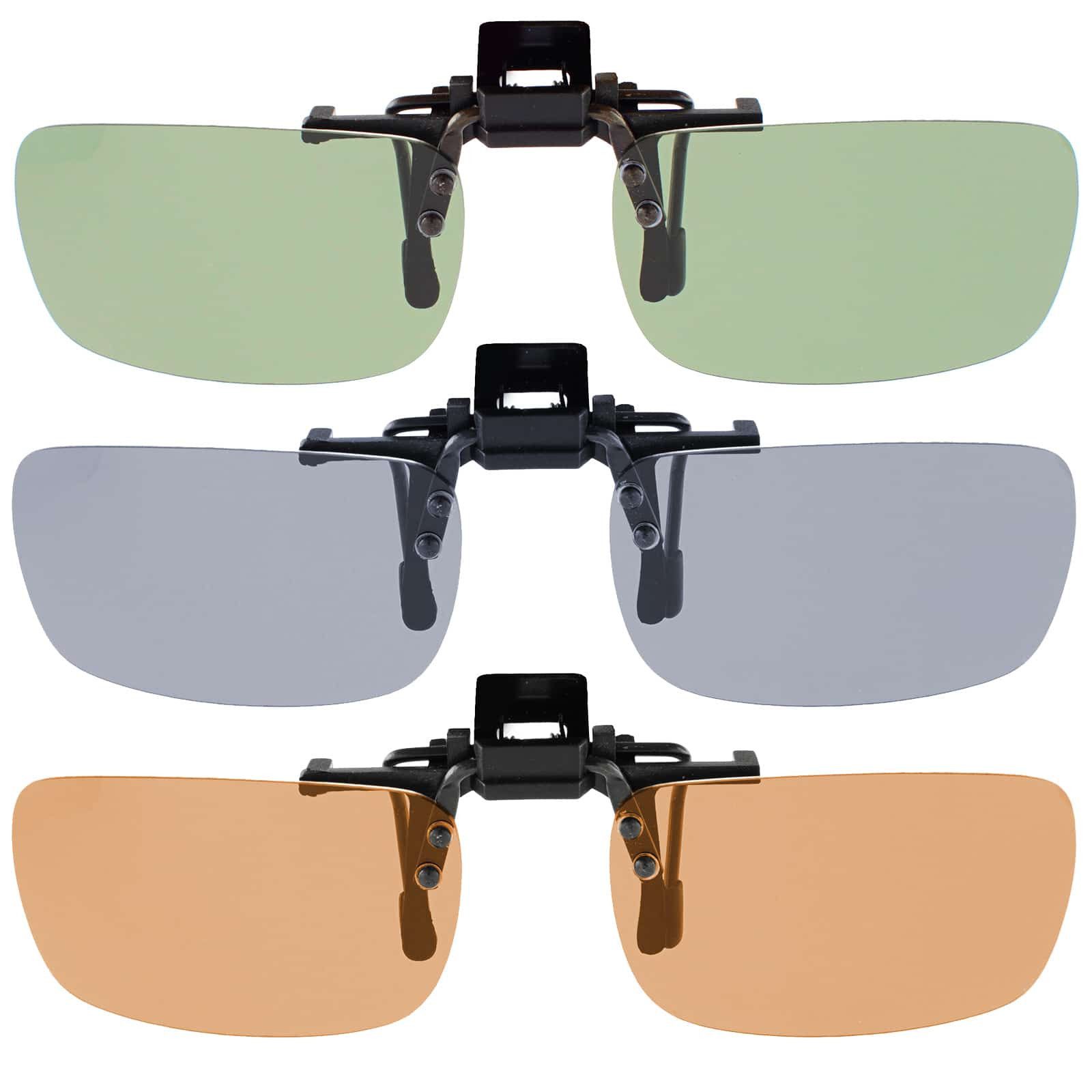 BEZLIT Eyewear Sonnenbrille Clip On Brillen Aufsatz für Damen Herren 30598 (Spar-Set, 1-St) im eleganten Look