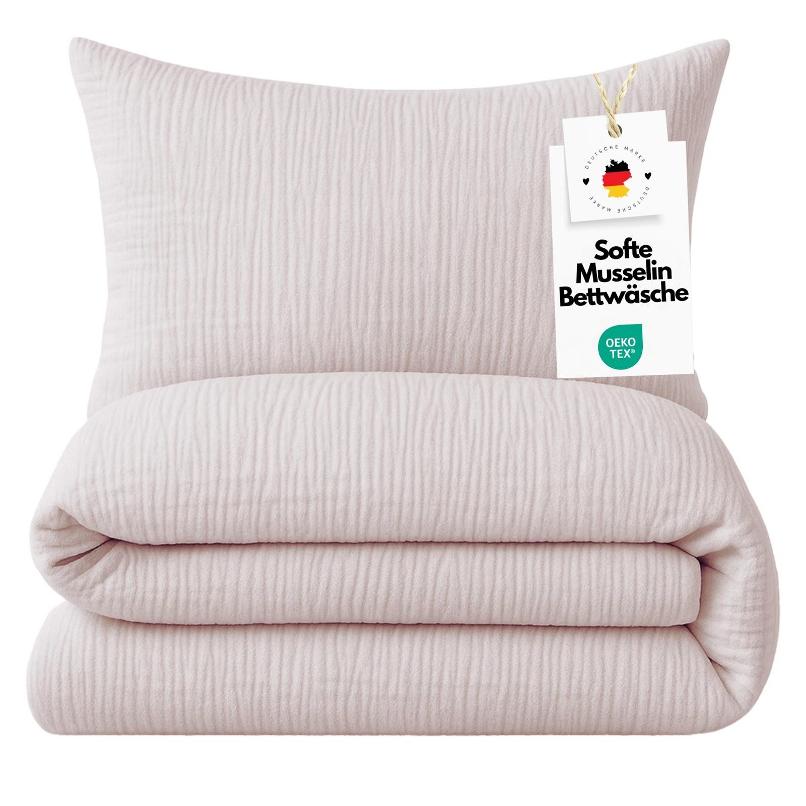 Carpe Sonno Bettwäsche Musselin Bettwäsche 135x200 günstig online kaufen