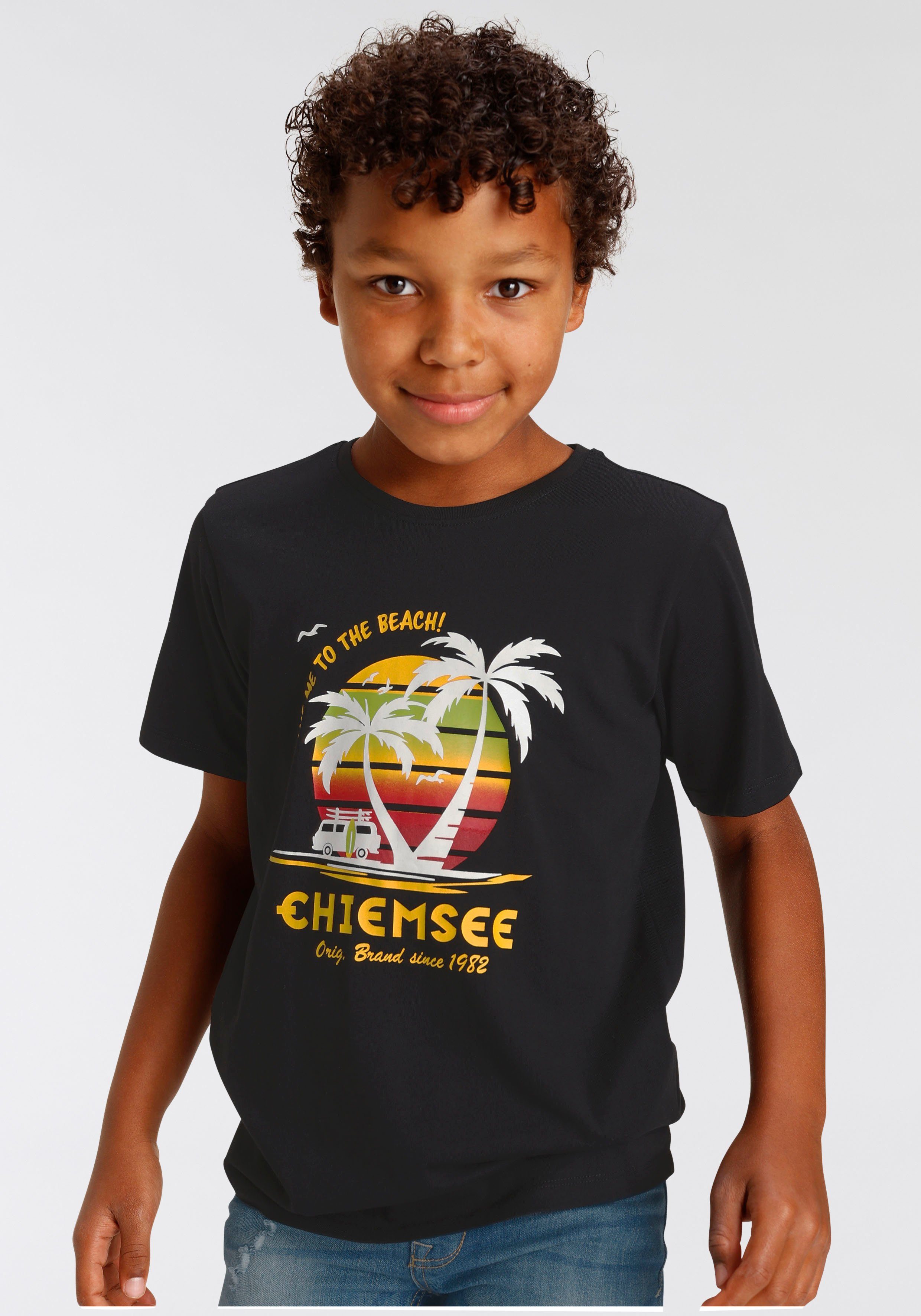 Palmenprint Chiemsee T-Shirt